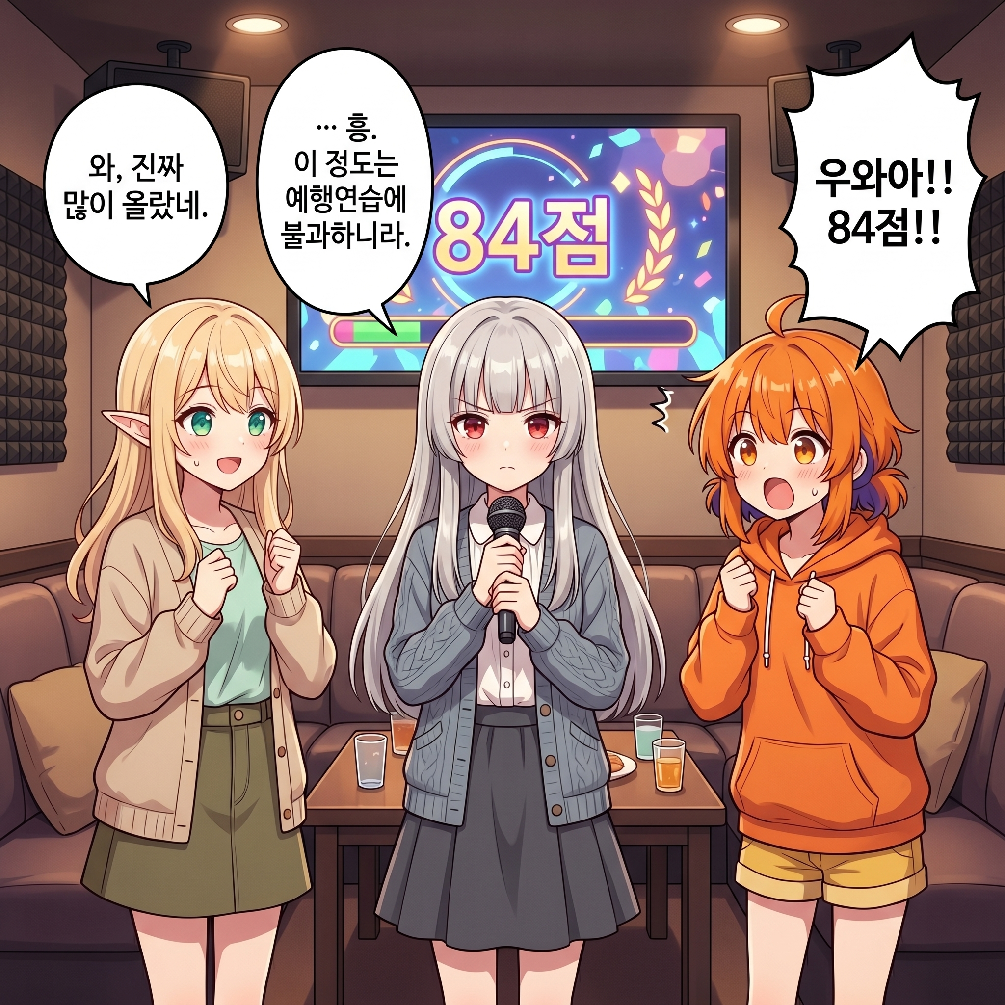 133화: 왕의 녹음실 복귀 (부제: 이제 기계가 짐의 박자를 받아 적느니라) 004컷