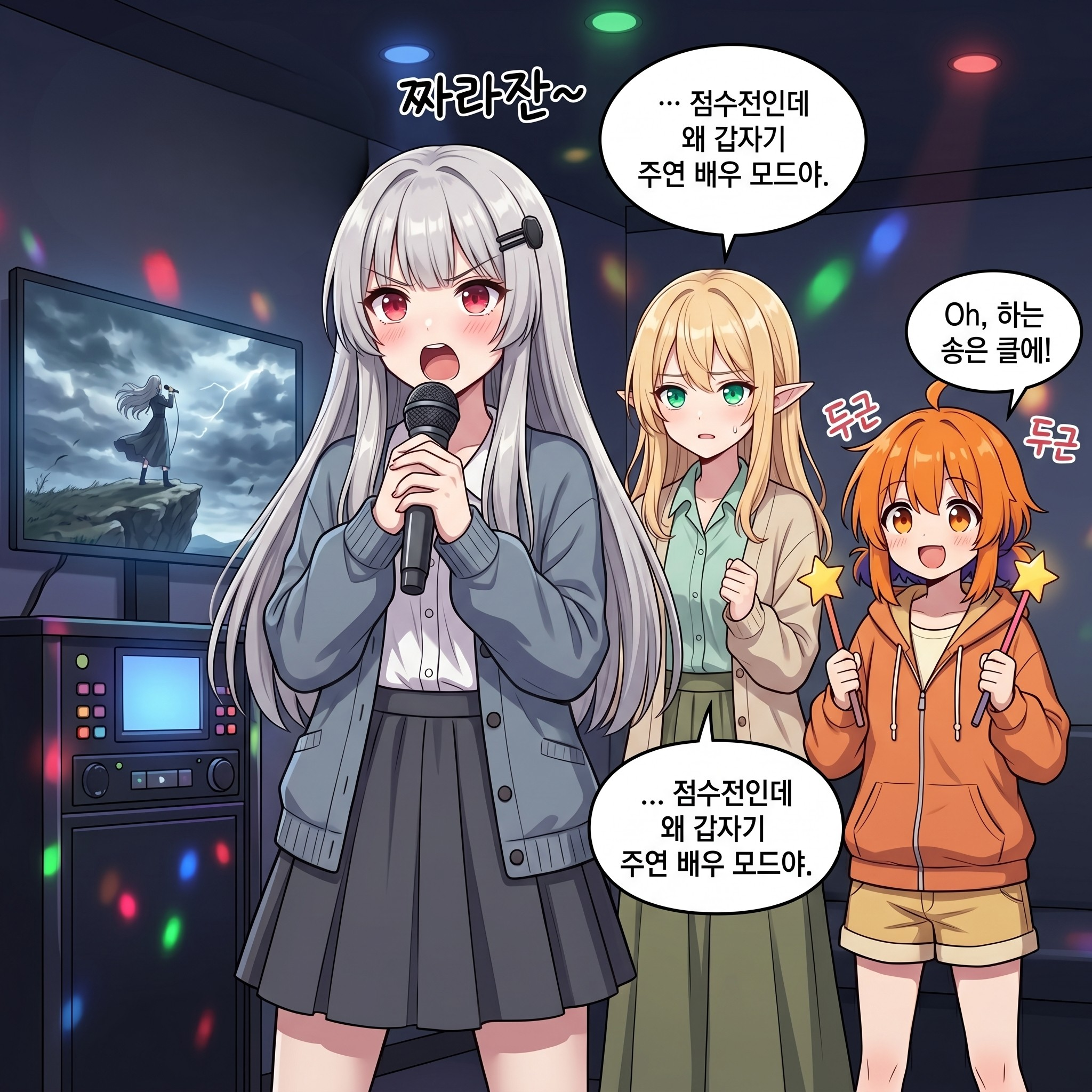 133화: 왕의 녹음실 복귀 (부제: 이제 기계가 짐의 박자를 받아 적느니라) 005컷
