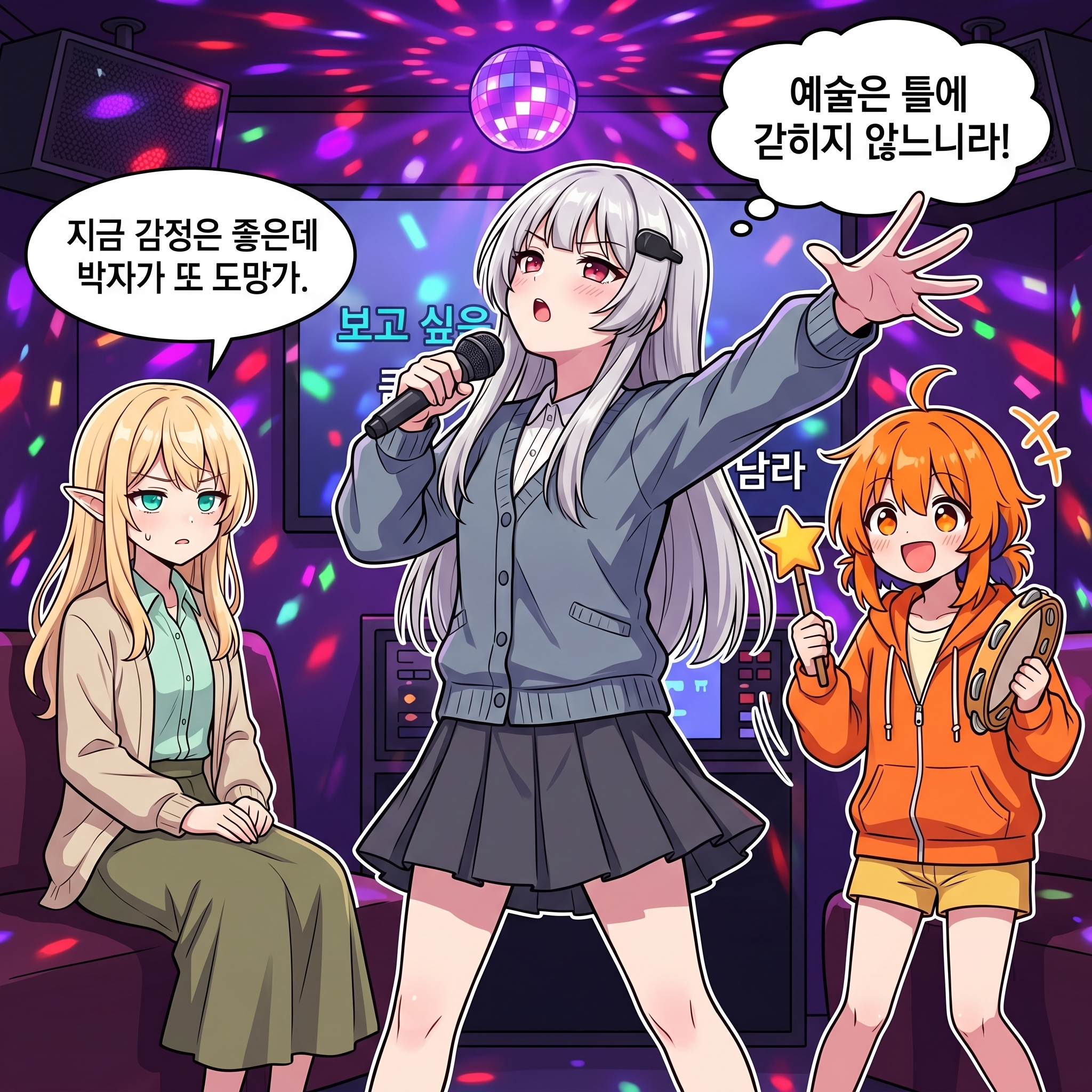 133화: 왕의 녹음실 복귀 (부제: 이제 기계가 짐의 박자를 받아 적느니라) 006컷