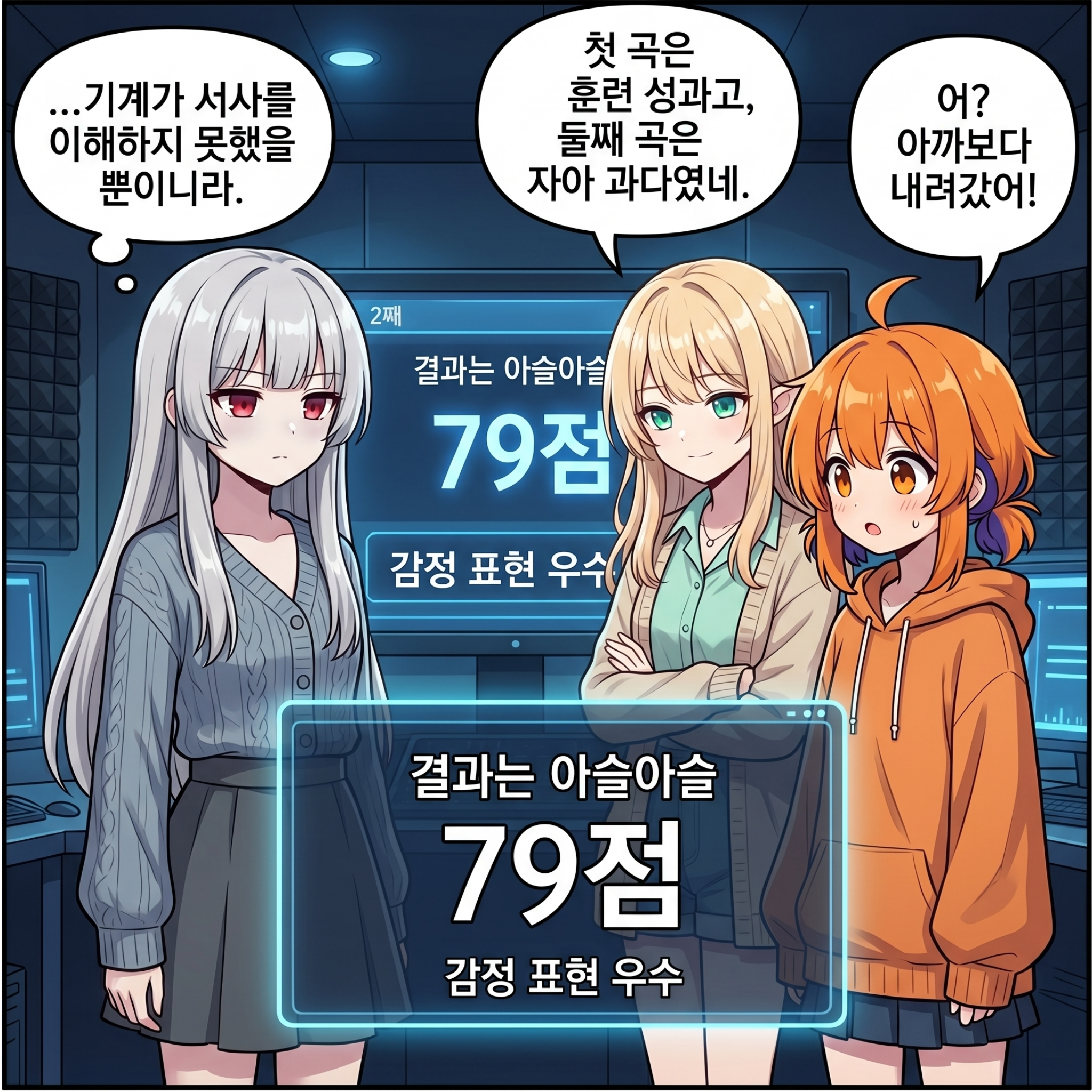 133화: 왕의 녹음실 복귀 (부제: 이제 기계가 짐의 박자를 받아 적느니라) 007컷
