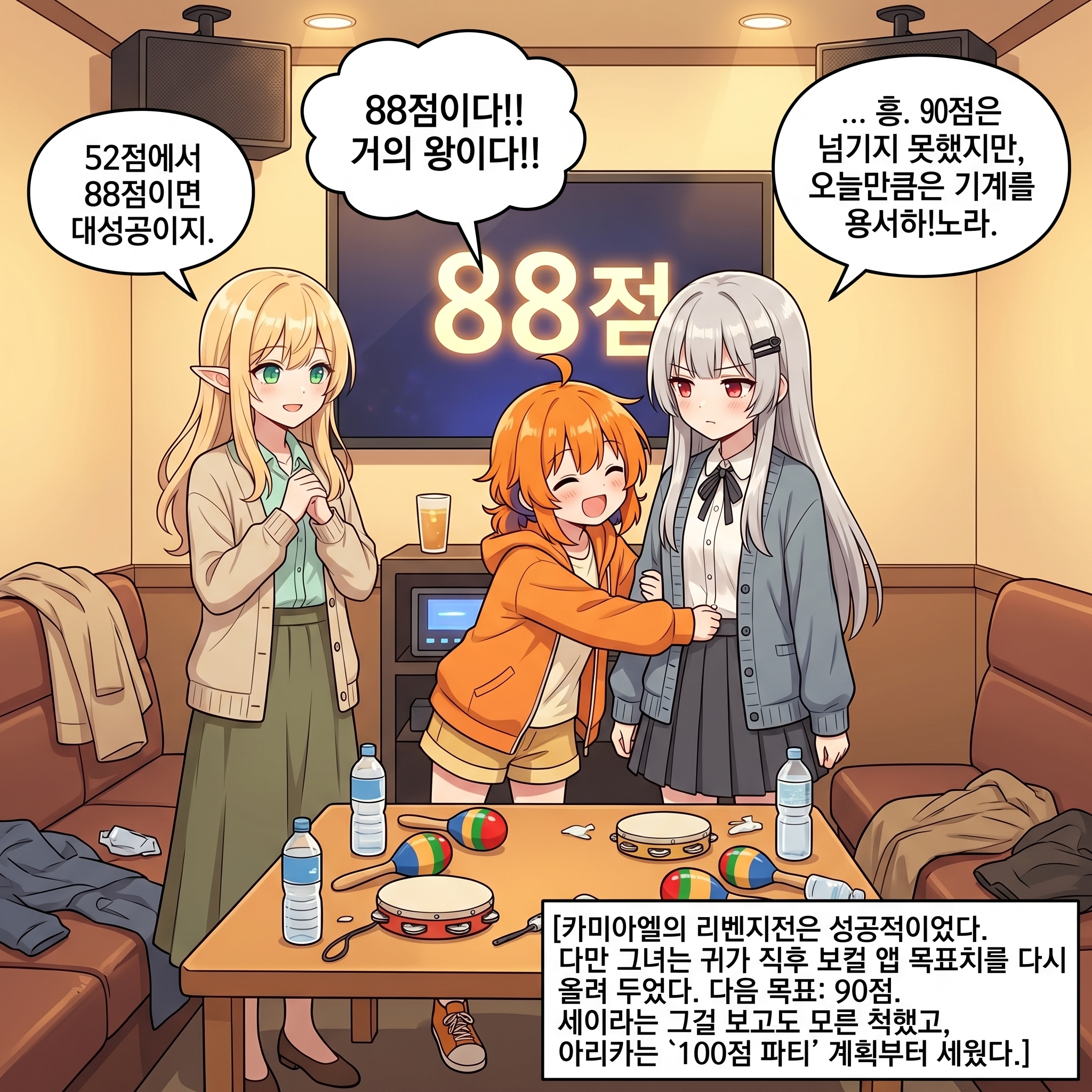 133화: 왕의 녹음실 복귀 (부제: 이제 기계가 짐의 박자를 받아 적느니라) 010컷