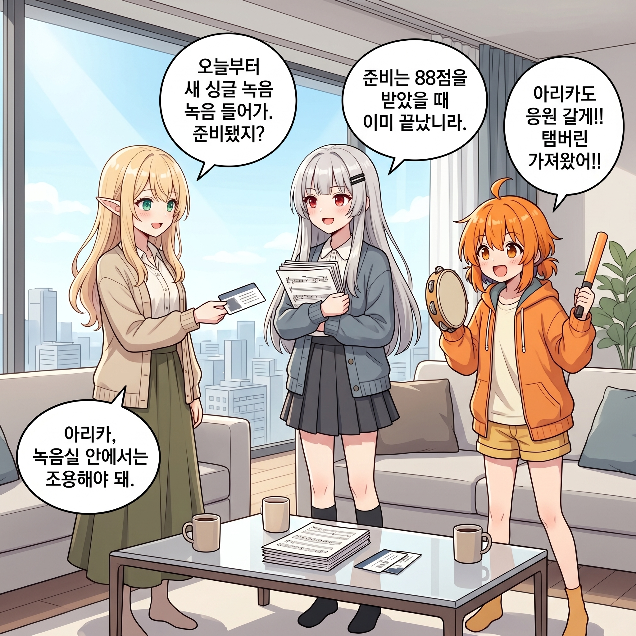 134화: 왕의 뮤직비디오 촬영 (부제: 드디어 감정을 써도 되느니라) 001컷