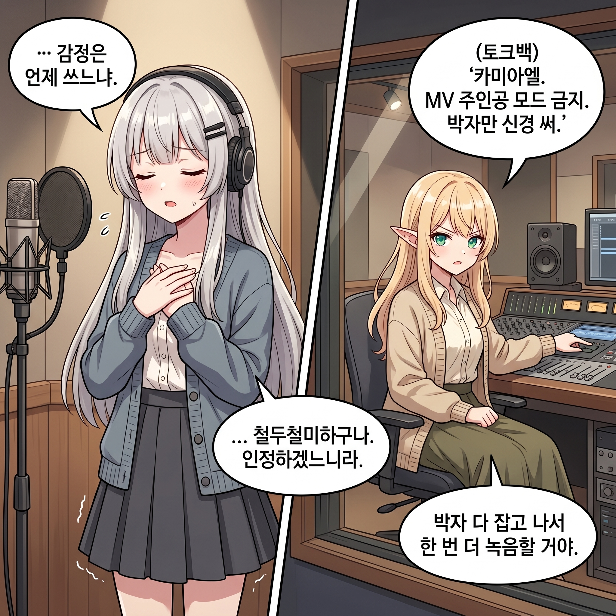 134화: 왕의 뮤직비디오 촬영 (부제: 드디어 감정을 써도 되느니라) 008컷