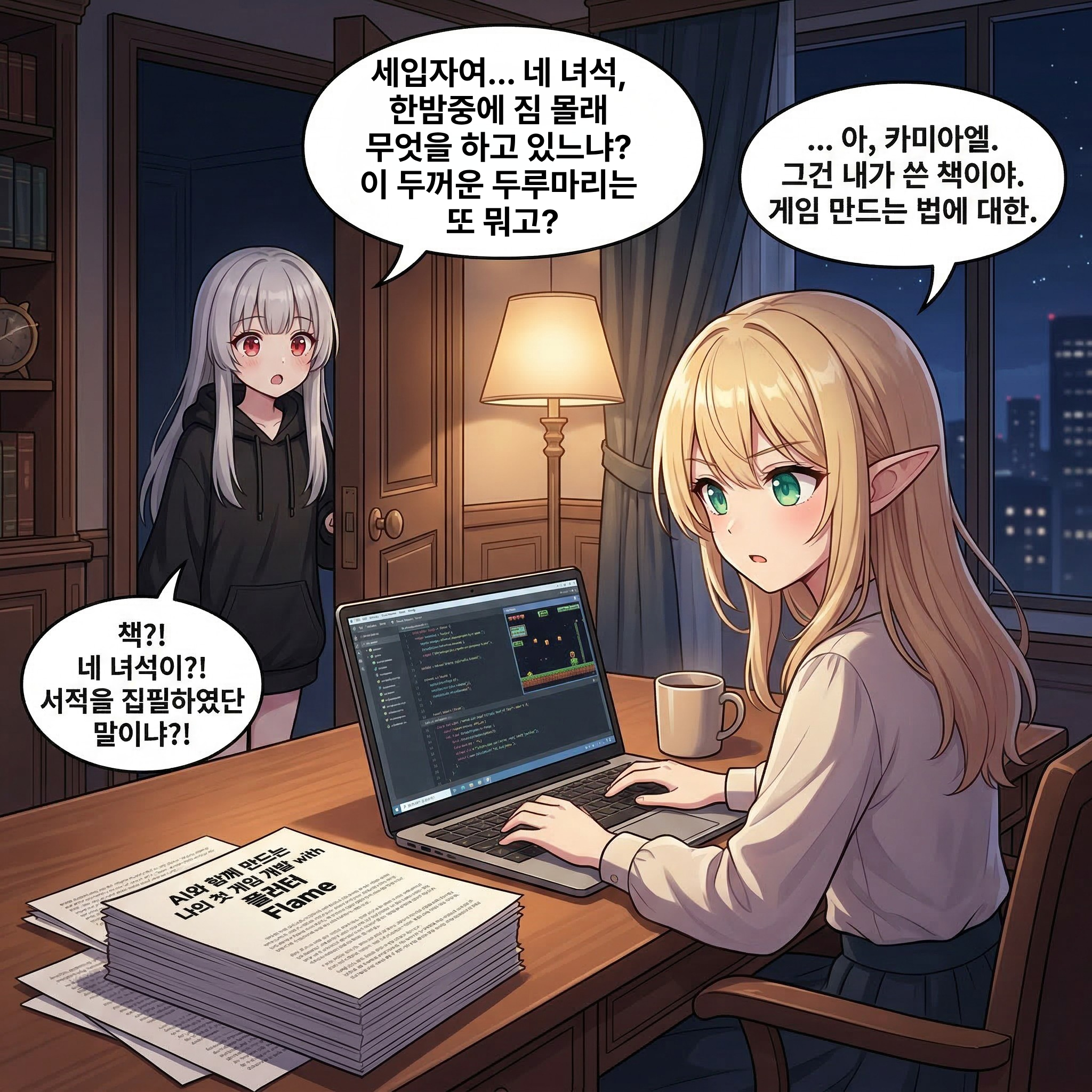103화: 강철 마수 길들이기 II (부제: 드래곤, 면허를 따다) 001컷