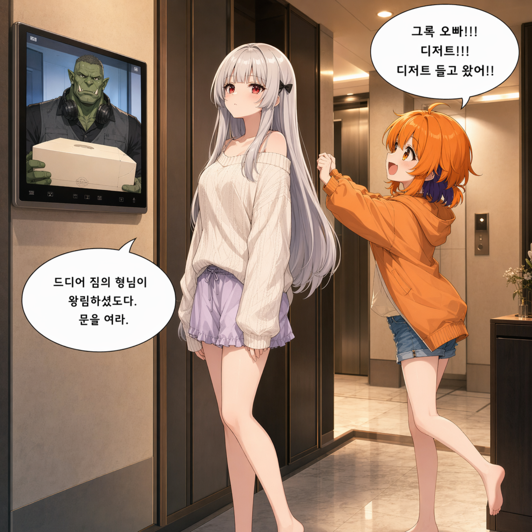140화: 플래그십 재녹음 (부제: 짐이 힘을 빼는 데 사흘이 걸렸느니라) 001컷