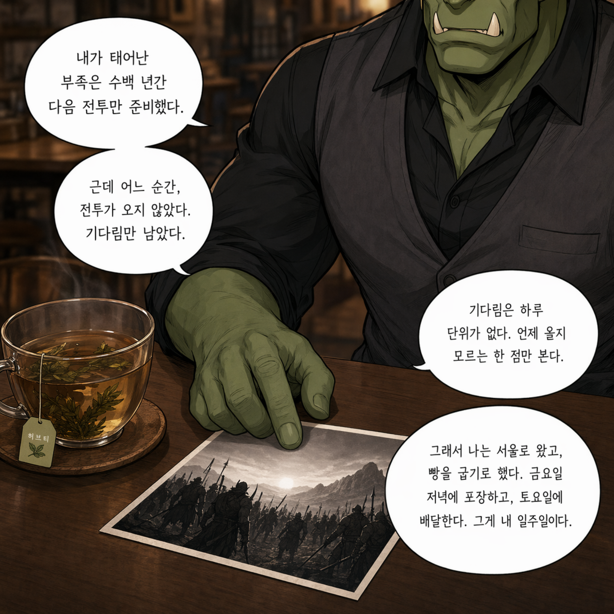 140화: 플래그십 재녹음 (부제: 짐이 힘을 빼는 데 사흘이 걸렸느니라) 006컷