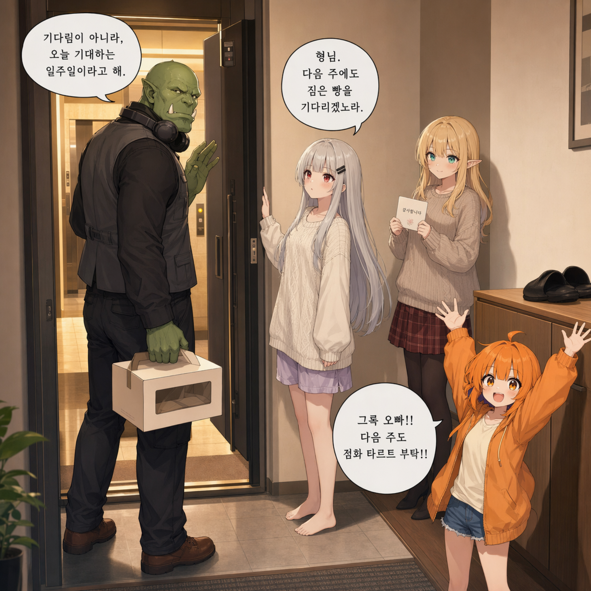 140화: 플래그십 재녹음 (부제: 짐이 힘을 빼는 데 사흘이 걸렸느니라) 009컷