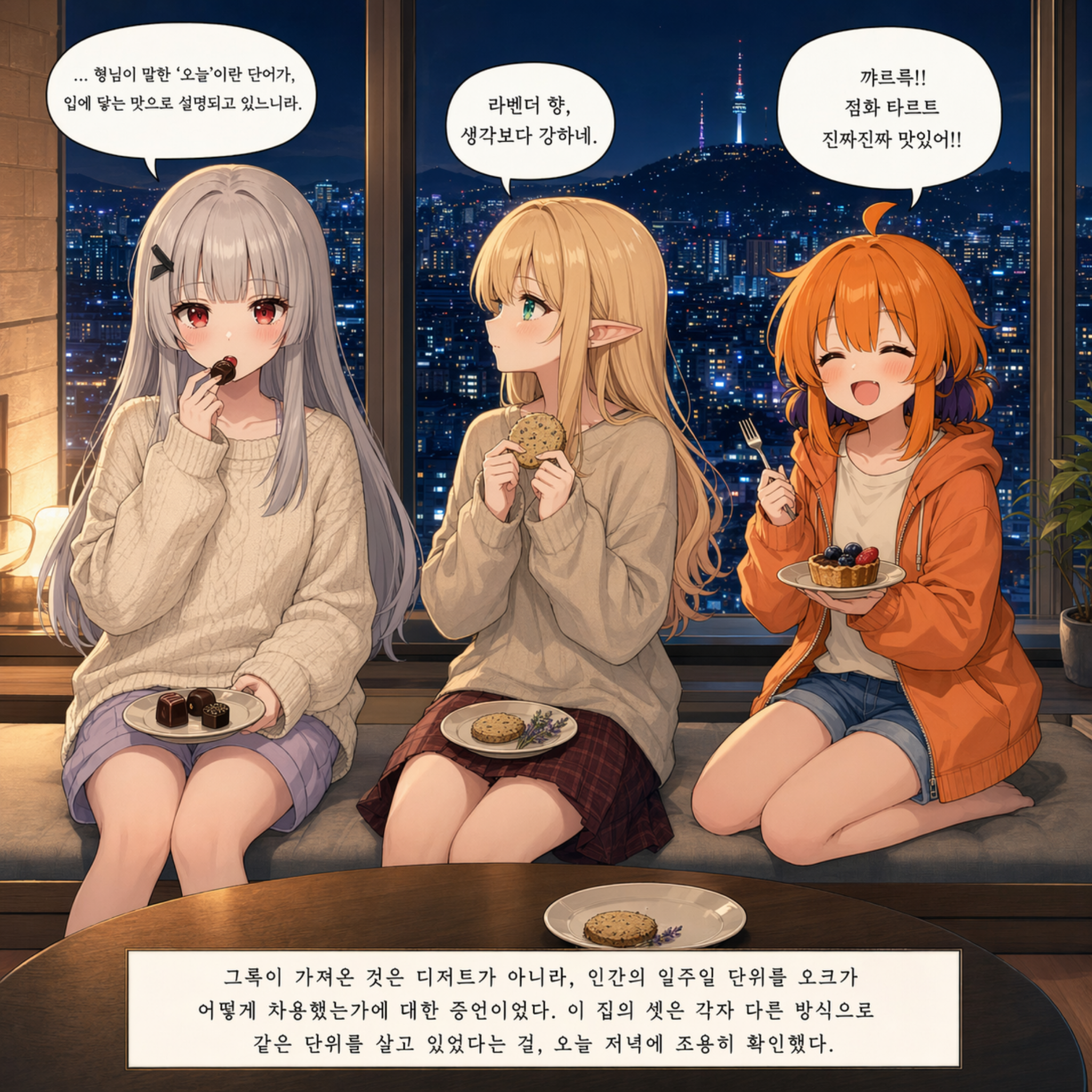 140화: 플래그십 재녹음 (부제: 짐이 힘을 빼는 데 사흘이 걸렸느니라) 010컷