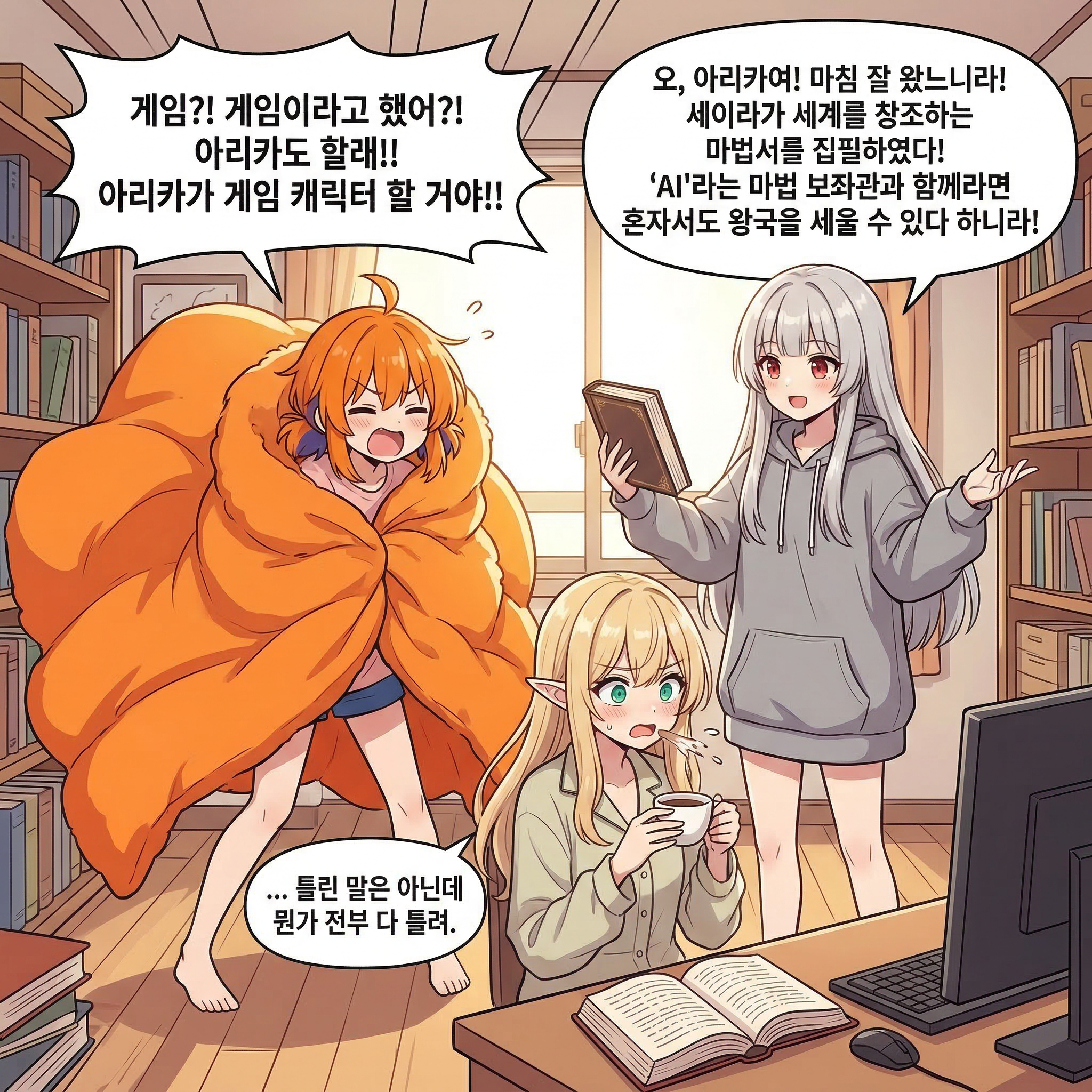 103화: 강철 마수 길들이기 II (부제: 드래곤, 면허를 따다) 003컷