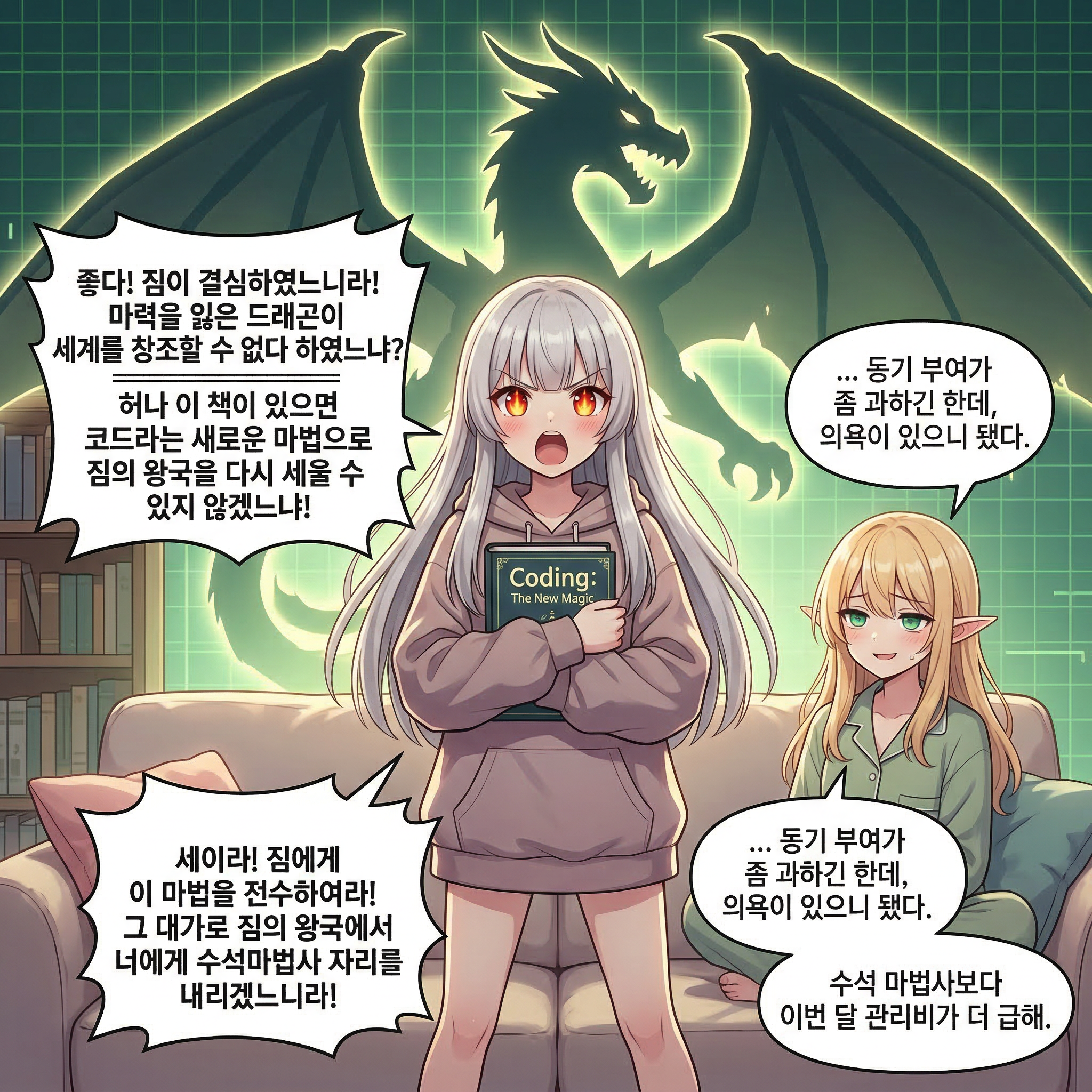 103화: 강철 마수 길들이기 II (부제: 드래곤, 면허를 따다) 007컷