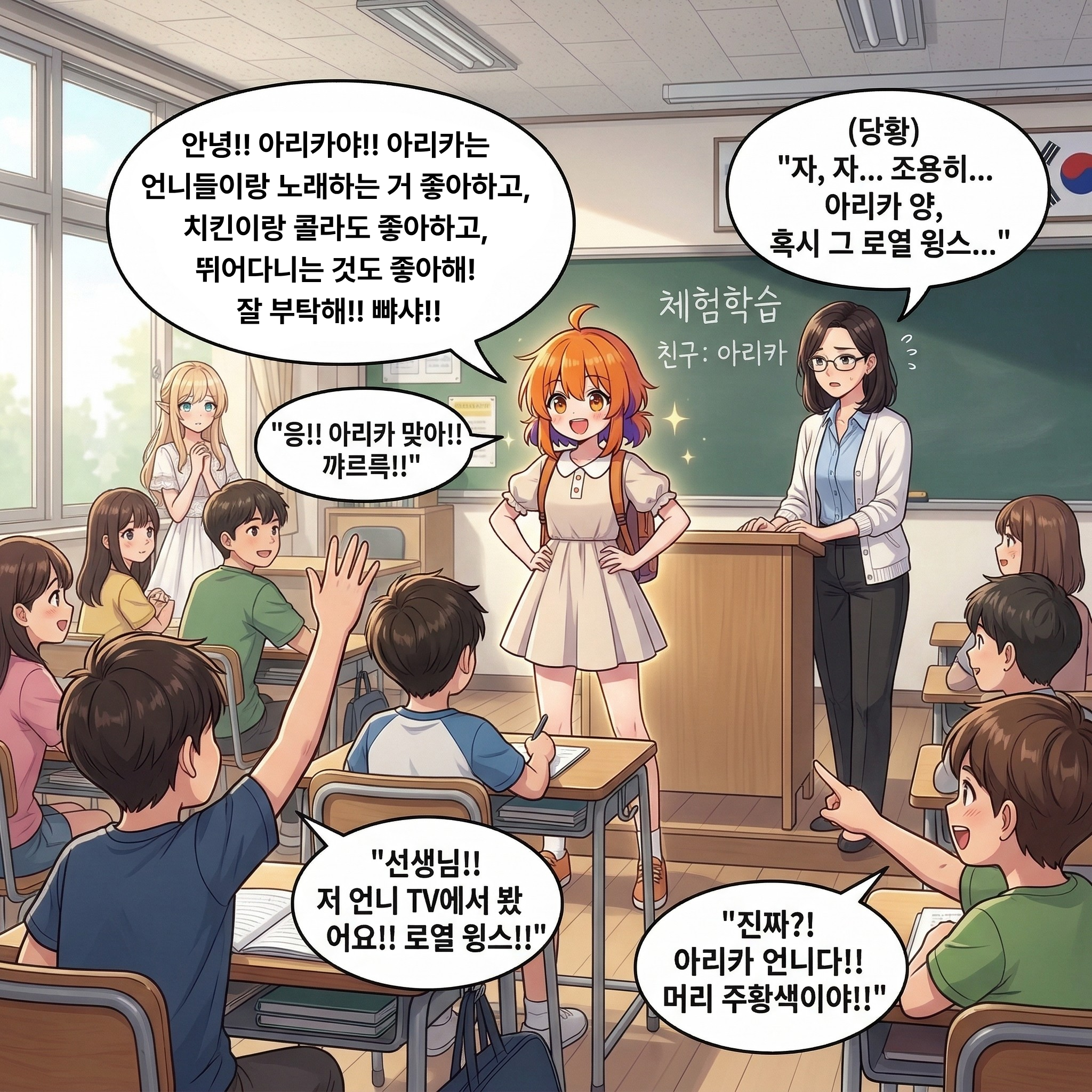 107화: 조선 간식 대소동 (부제: 용과 불새가 약과를 만들면) 003컷