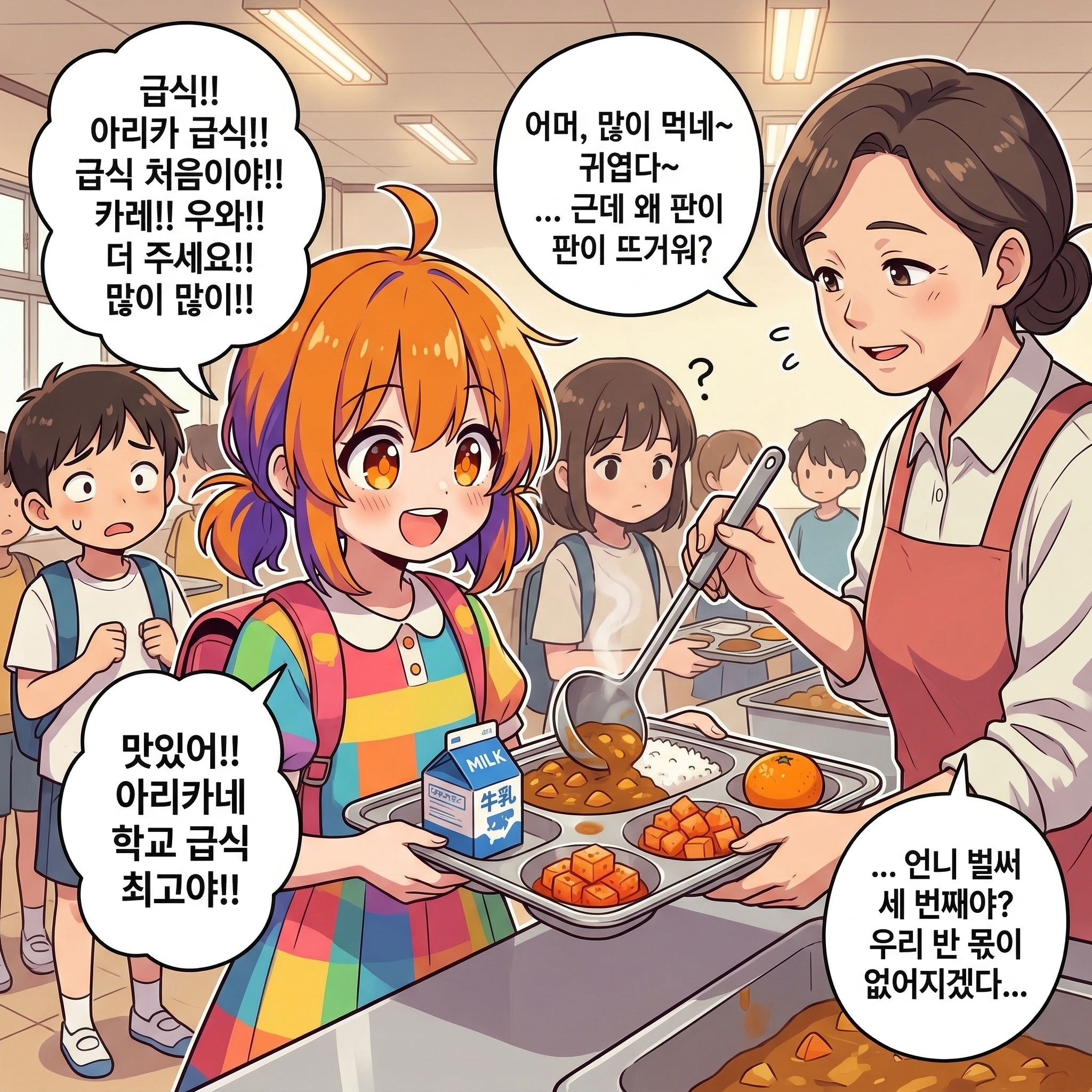 107화: 조선 간식 대소동 (부제: 용과 불새가 약과를 만들면) 006컷