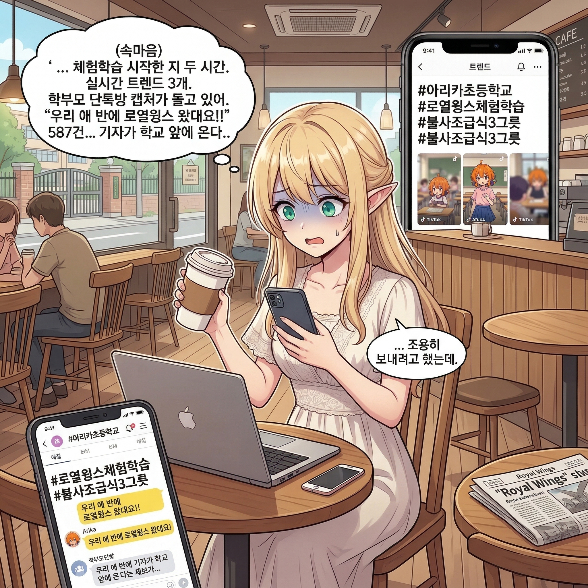 107화: 조선 간식 대소동 (부제: 용과 불새가 약과를 만들면) 007컷