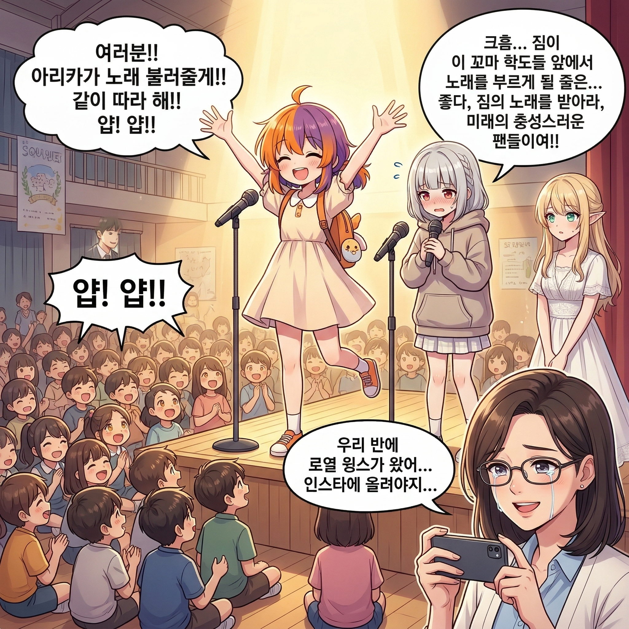 107화: 조선 간식 대소동 (부제: 용과 불새가 약과를 만들면) 009컷