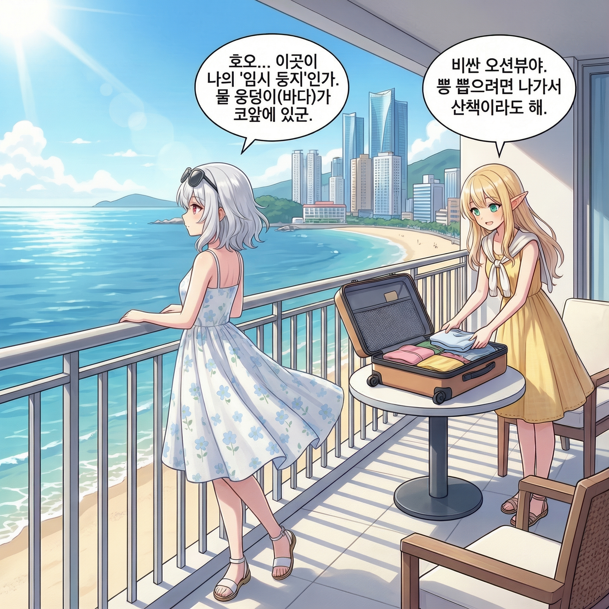 바다의 무법자 (부제: 내 새우깡 내놔) 001컷