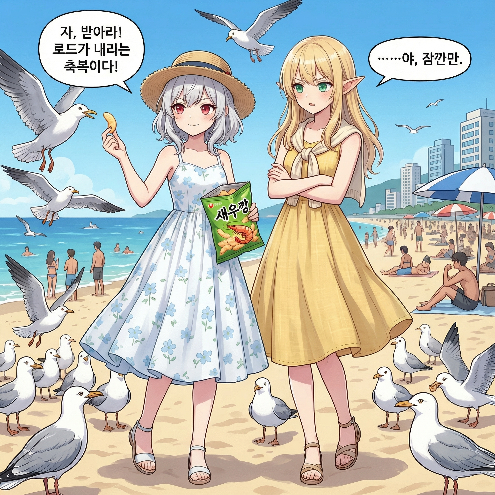 바다의 무법자 (부제: 내 새우깡 내놔) 004컷