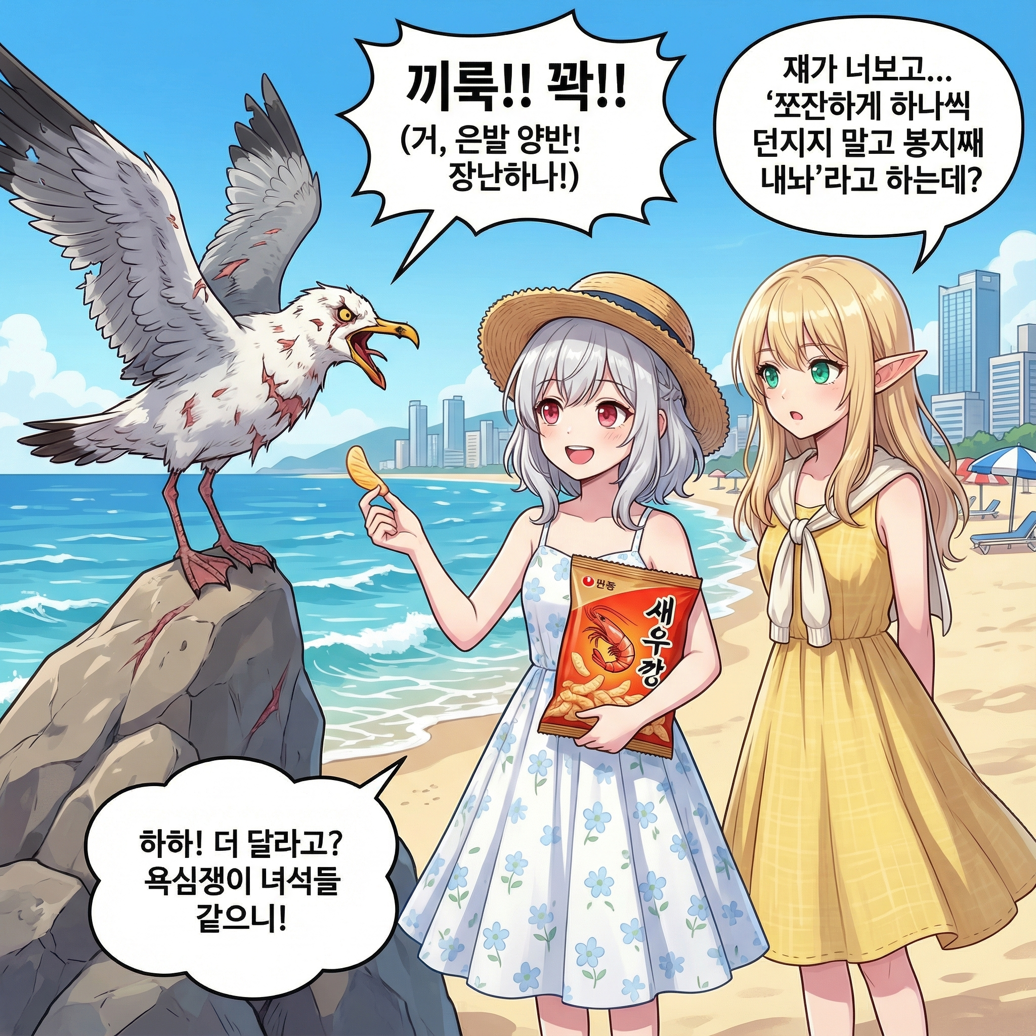 바다의 무법자 (부제: 내 새우깡 내놔) 005컷