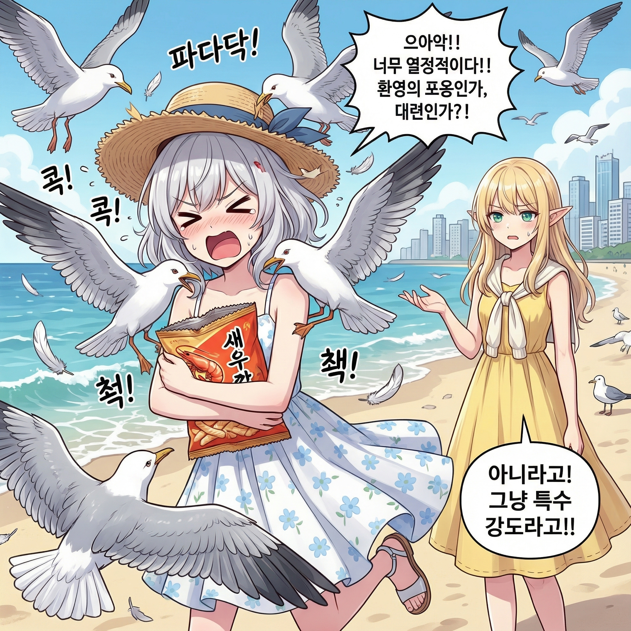 바다의 무법자 (부제: 내 새우깡 내놔) 006컷