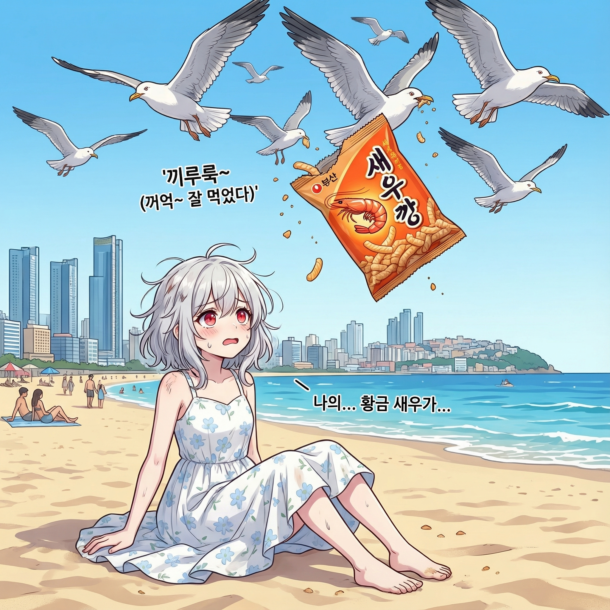 바다의 무법자 (부제: 내 새우깡 내놔) 007컷