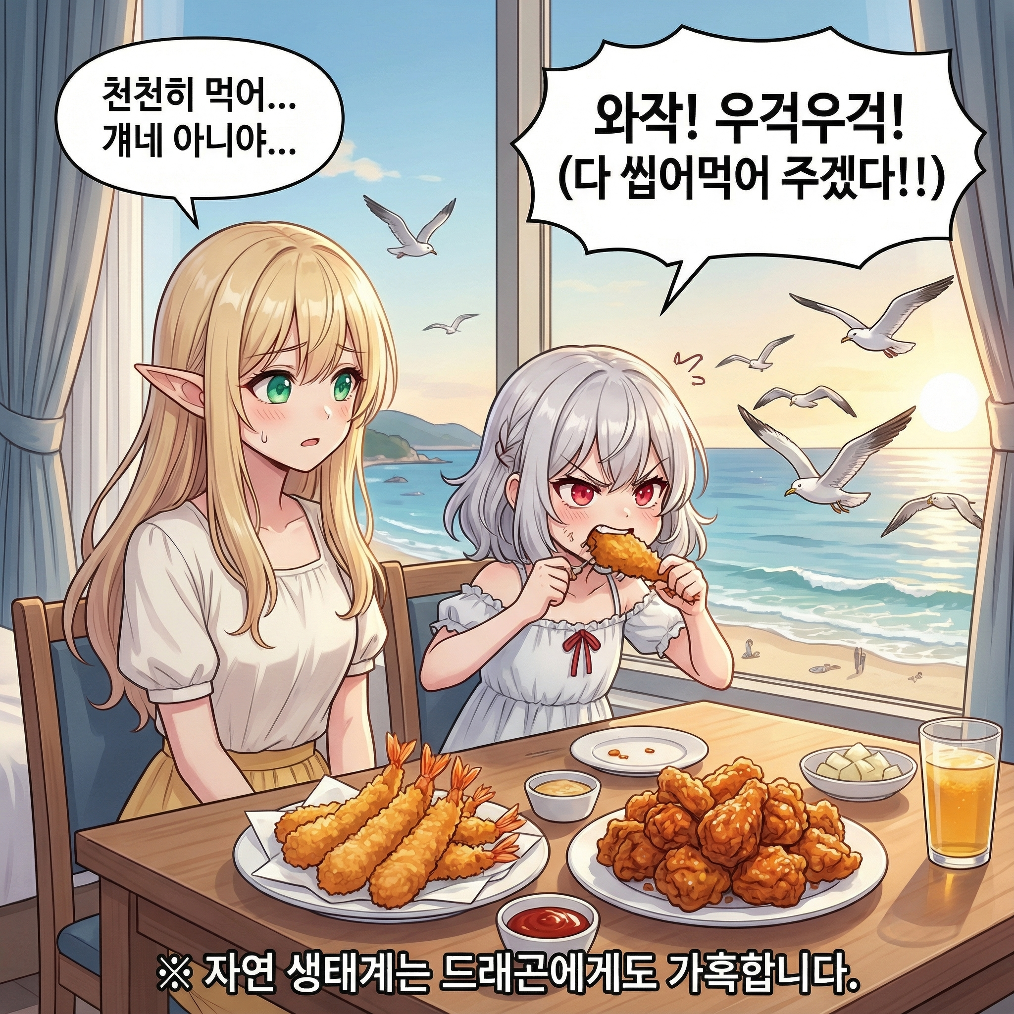 바다의 무법자 (부제: 내 새우깡 내놔) 010컷