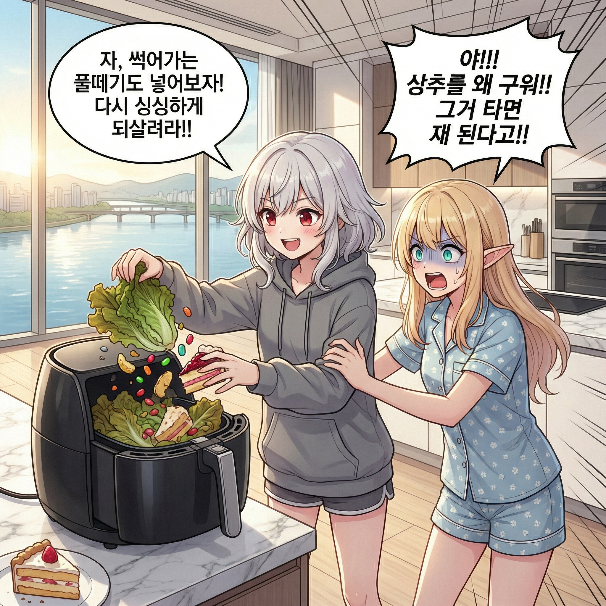 불사조의 탄생 (부제: 에어프라이어의 기적) 008컷
