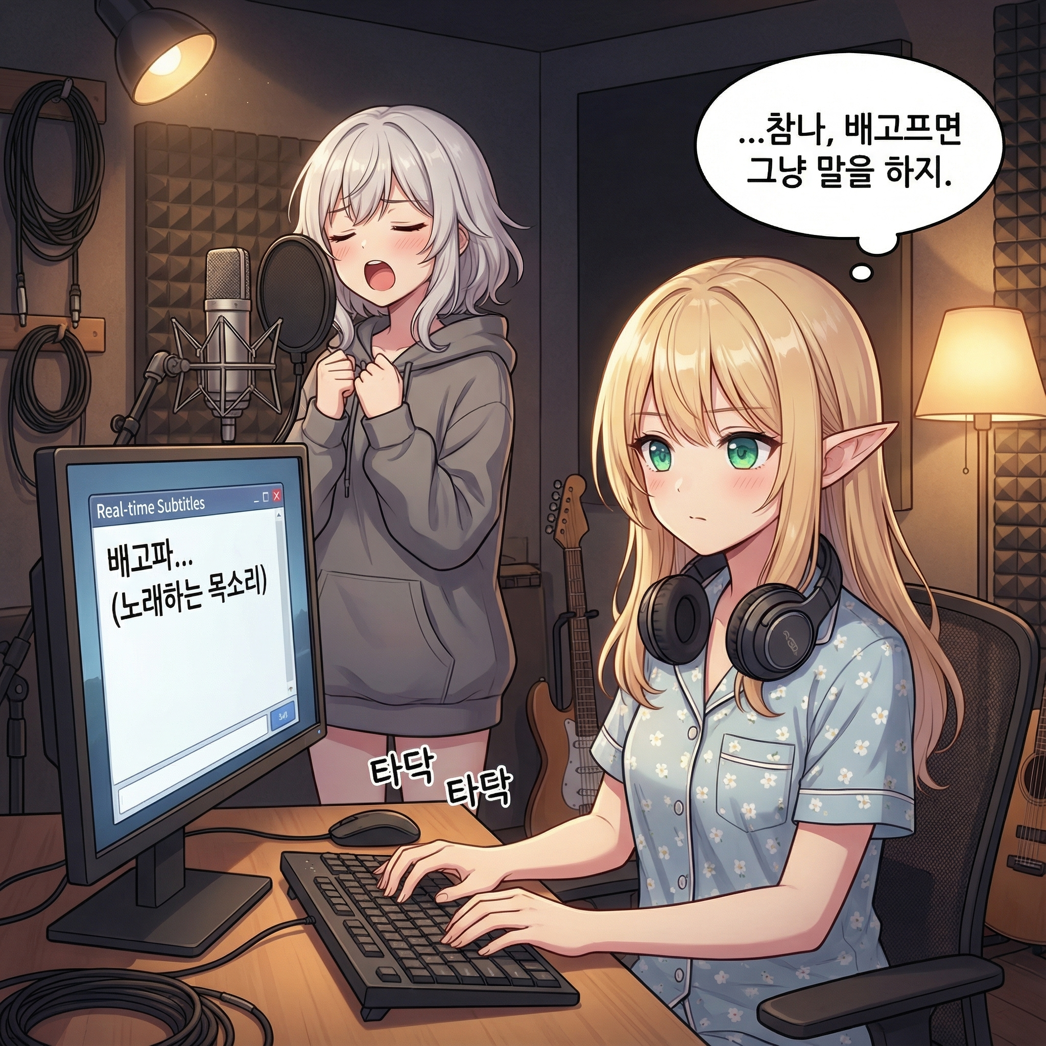 용의 언어 (부제: 가사가 왜 이래?) 005컷