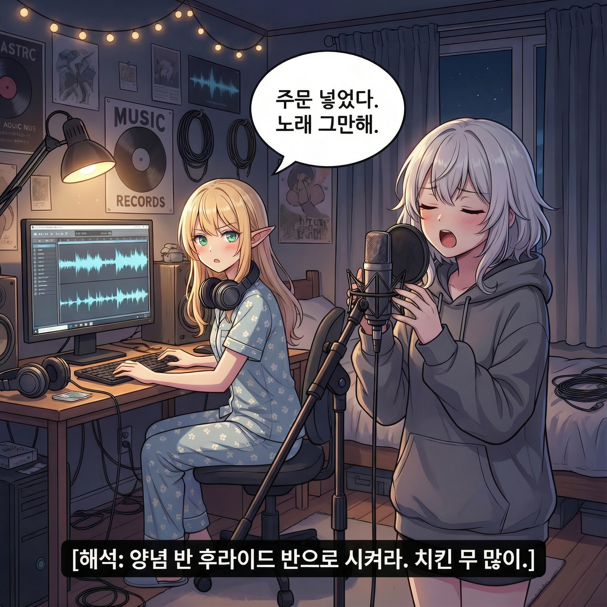 용의 언어 (부제: 가사가 왜 이래?) 008컷