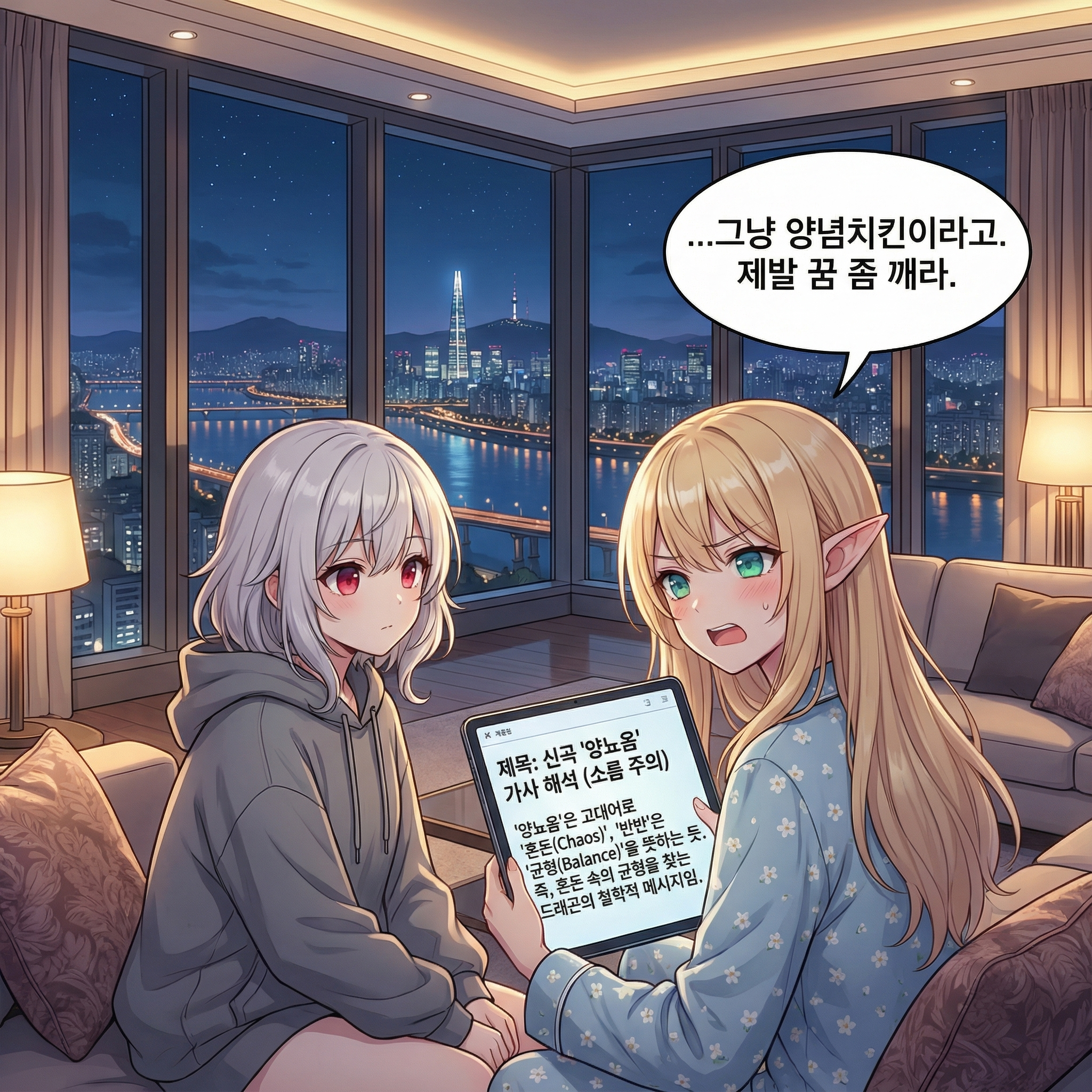 용의 언어 (부제: 가사가 왜 이래?) 010컷