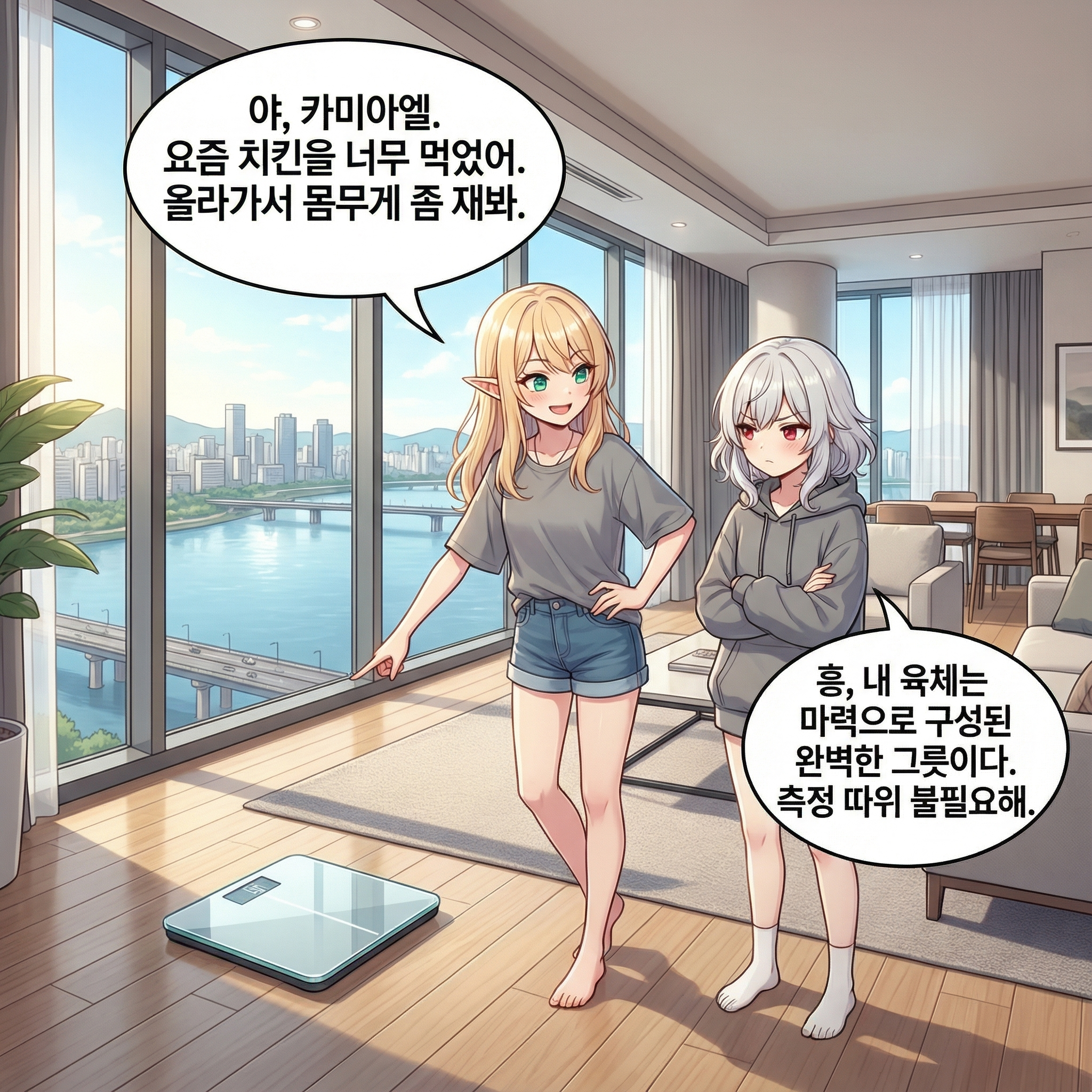 저주받은 판석 (부제: 체중계의 진실) 001컷