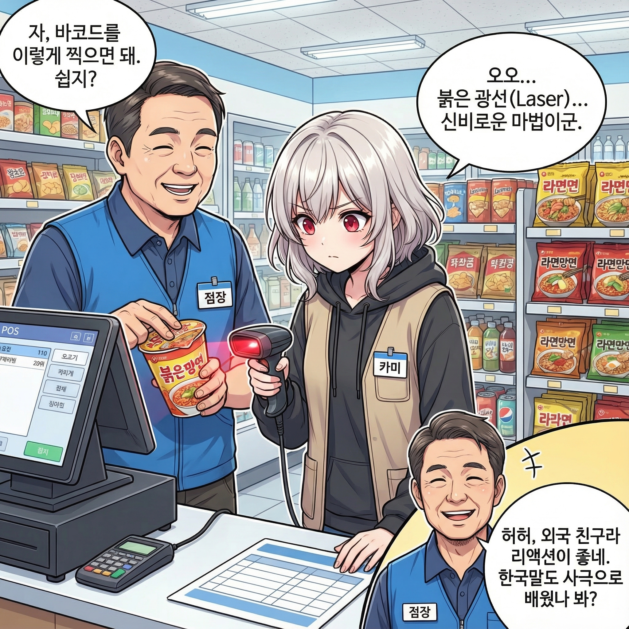 자본주의의 노예 (부제: 편의점 알바 드래곤) 003컷