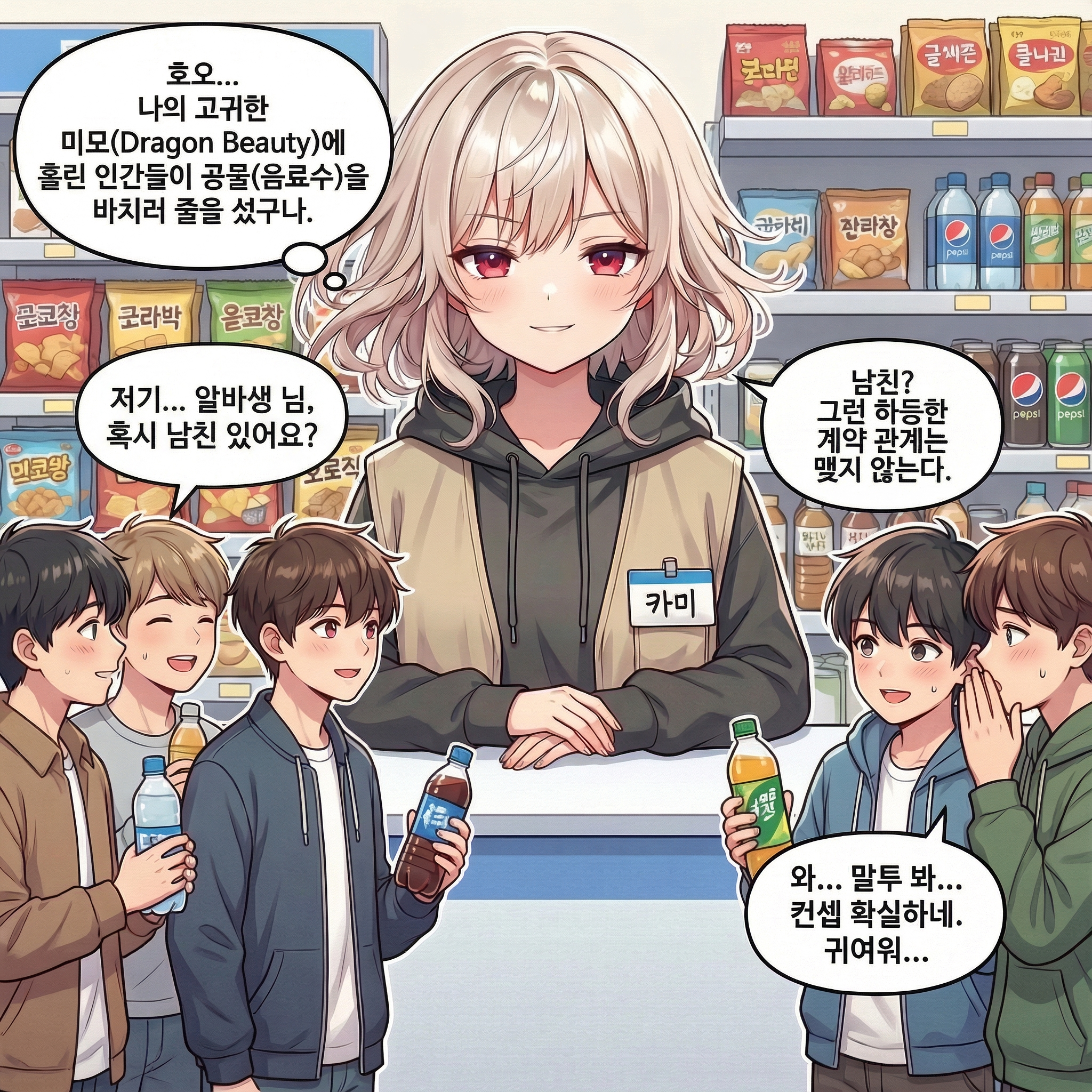 자본주의의 노예 (부제: 편의점 알바 드래곤) 004컷