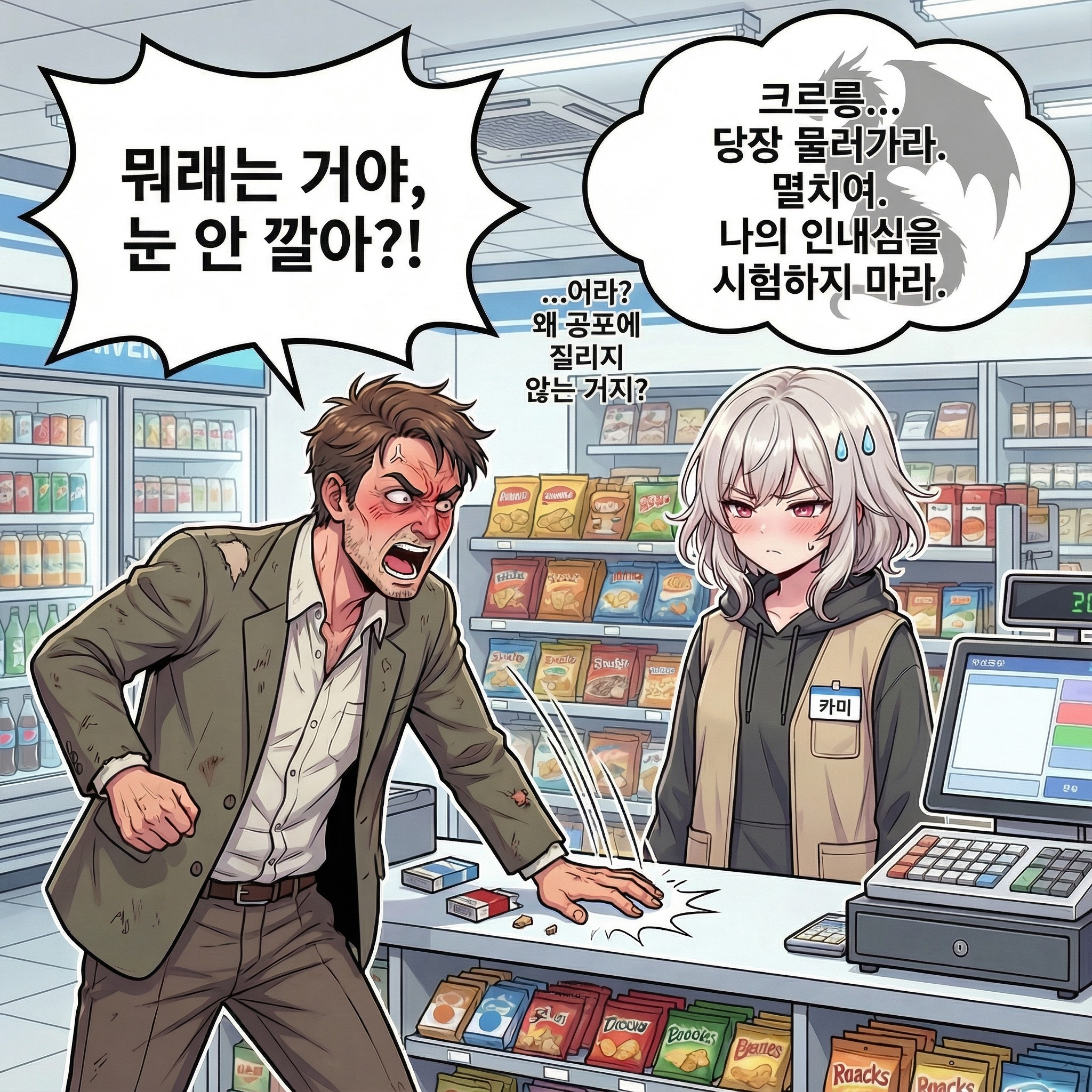 자본주의의 노예 (부제: 편의점 알바 드래곤) 006컷