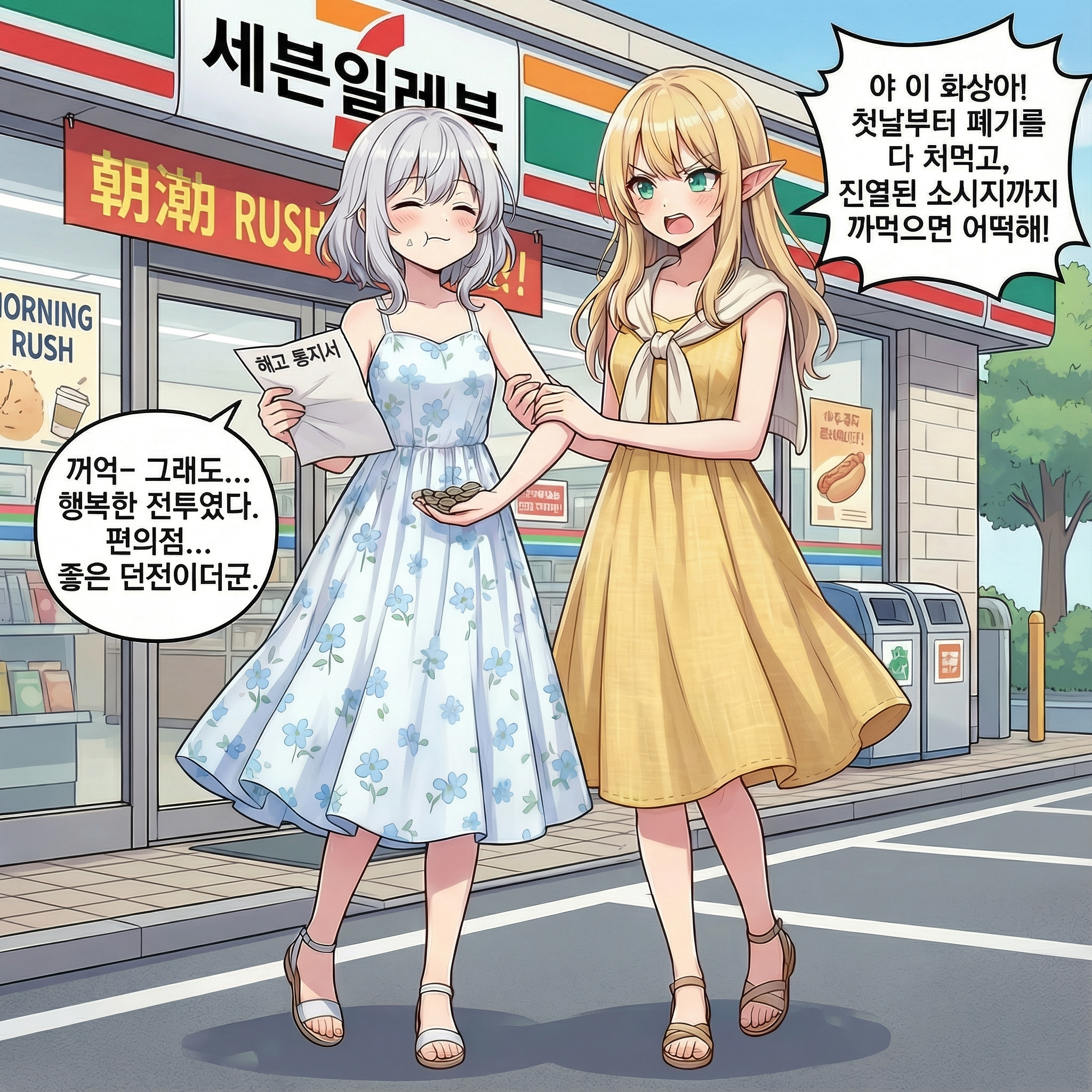 자본주의의 노예 (부제: 편의점 알바 드래곤) 009컷