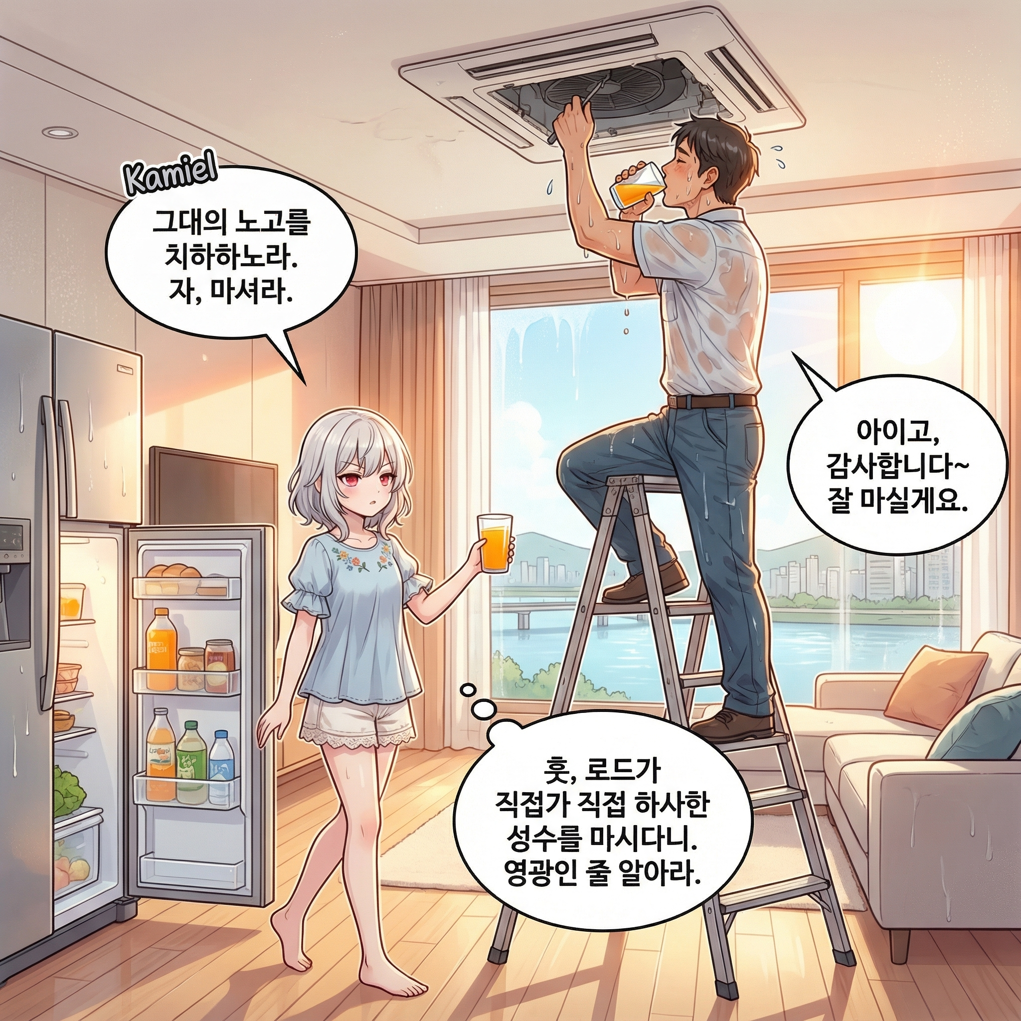 등가교환의 법칙 (부제: 10만 원짜리 주스) 003컷