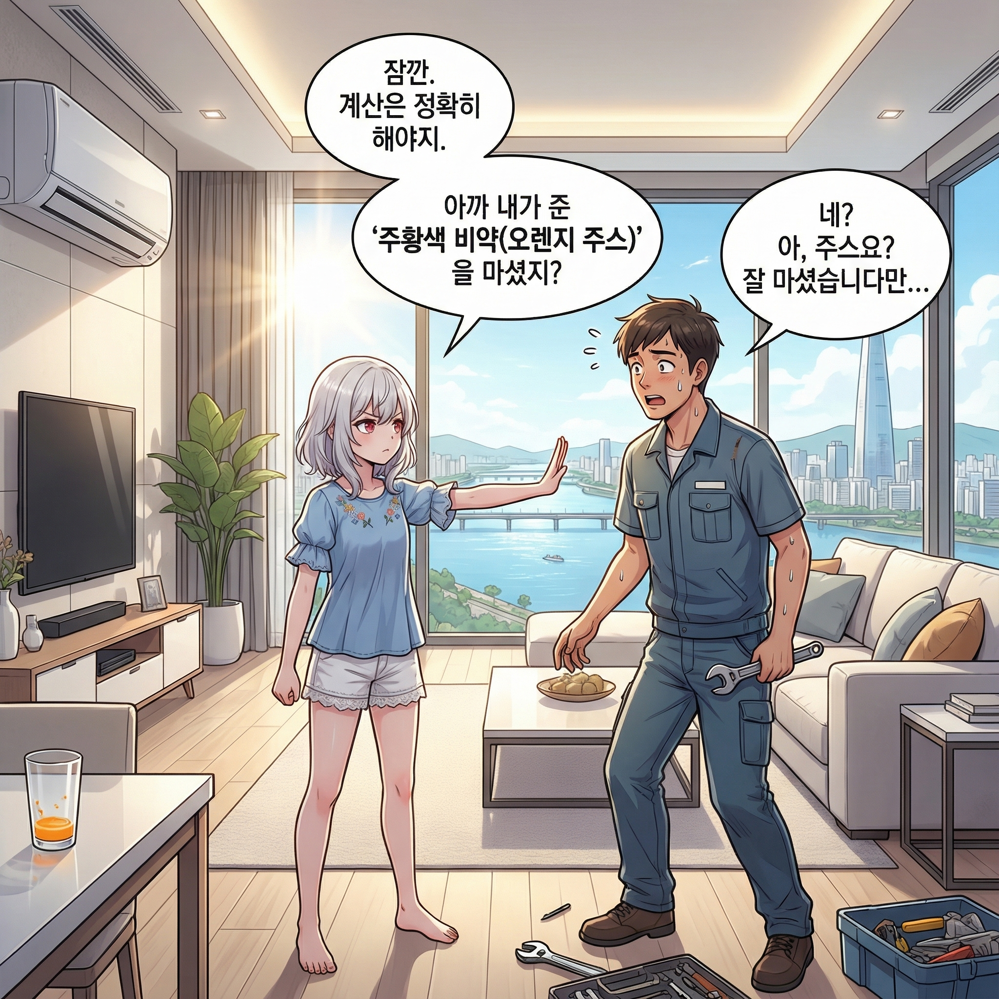 등가교환의 법칙 (부제: 10만 원짜리 주스) 006컷