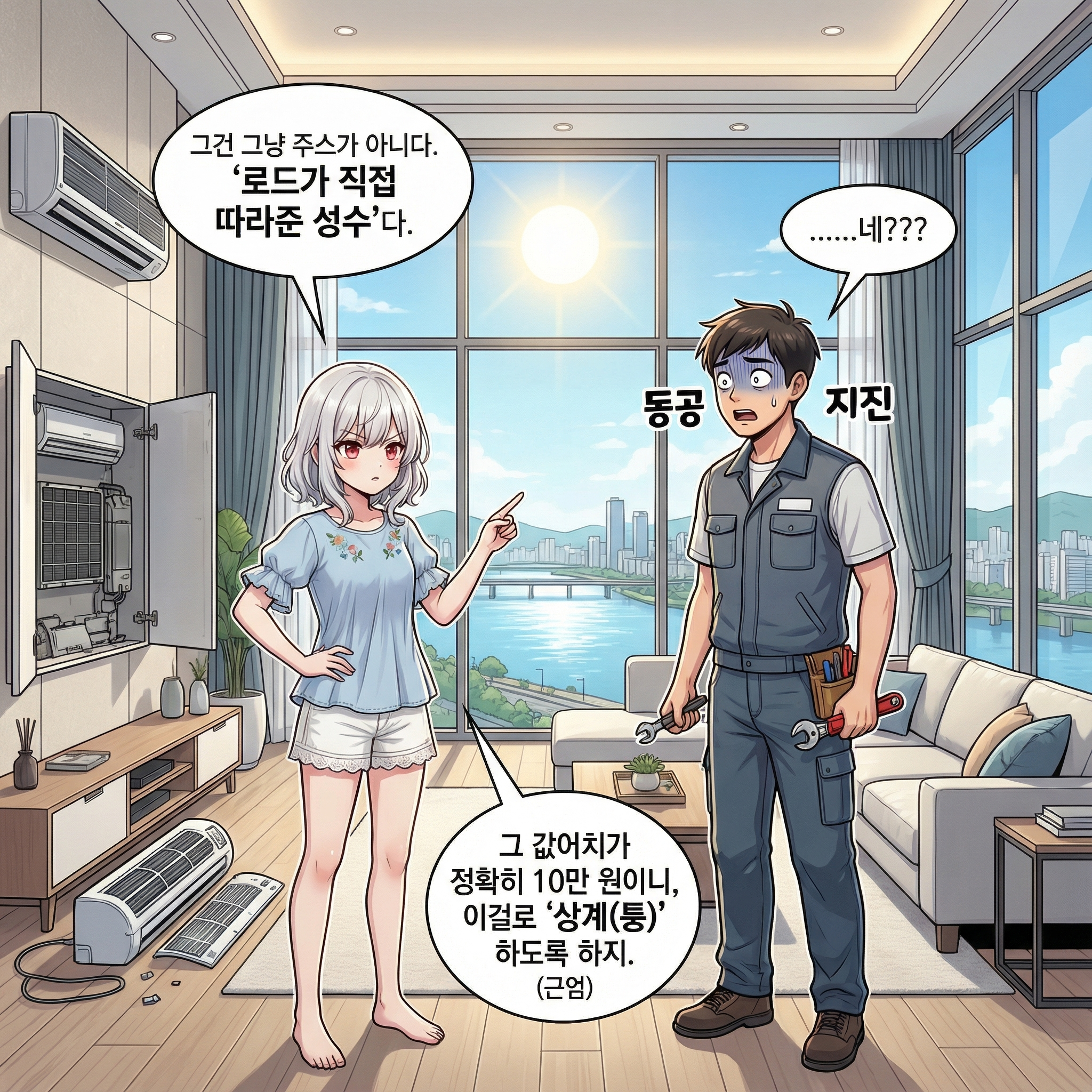 등가교환의 법칙 (부제: 10만 원짜리 주스) 007컷