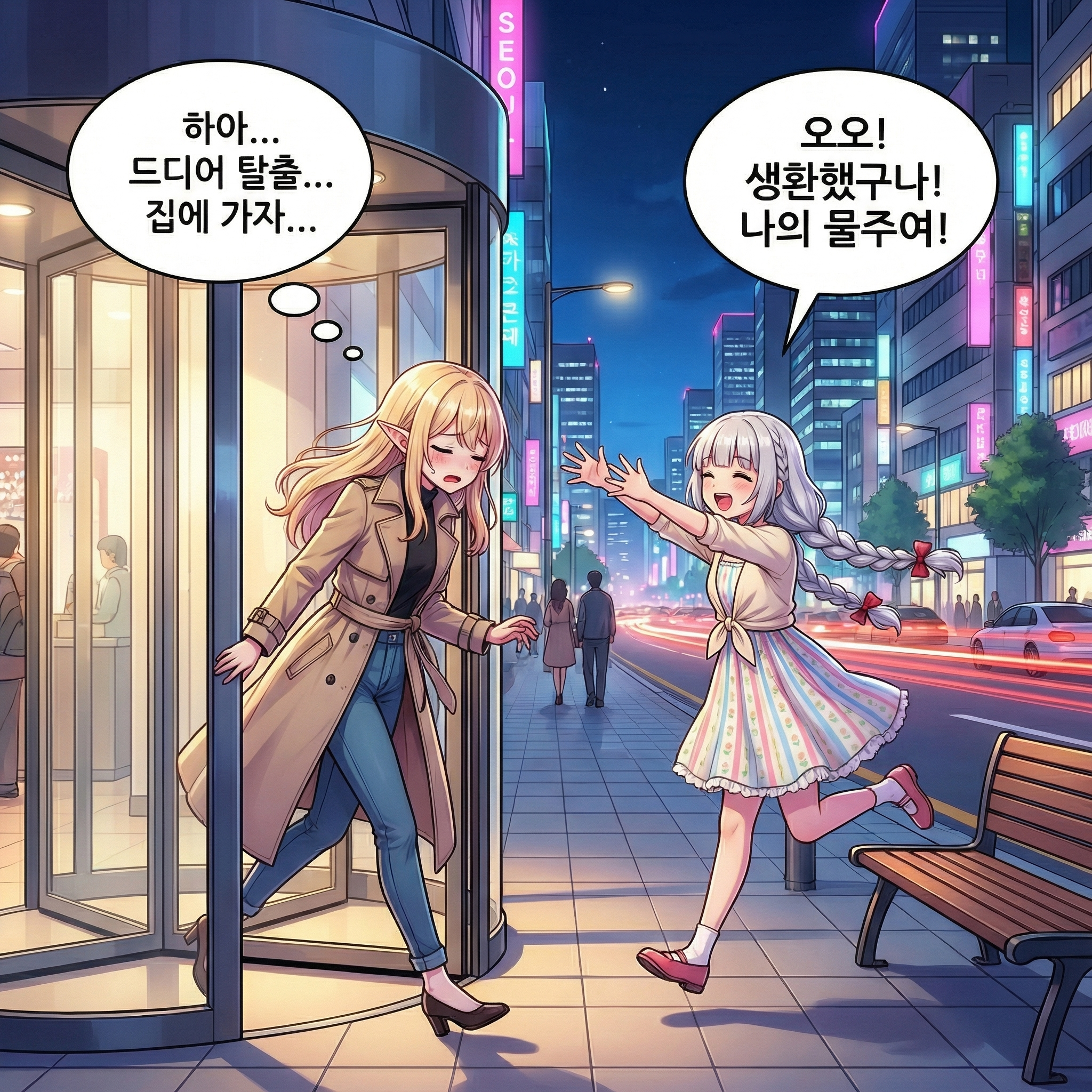 야근의 습격 (부제: 마카롱 깎는 오크) 002컷