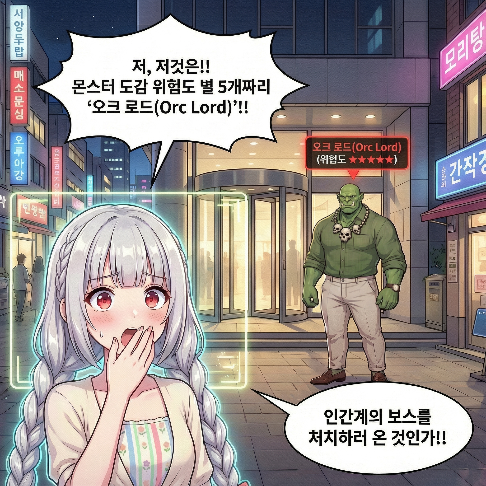 야근의 습격 (부제: 마카롱 깎는 오크) 004컷