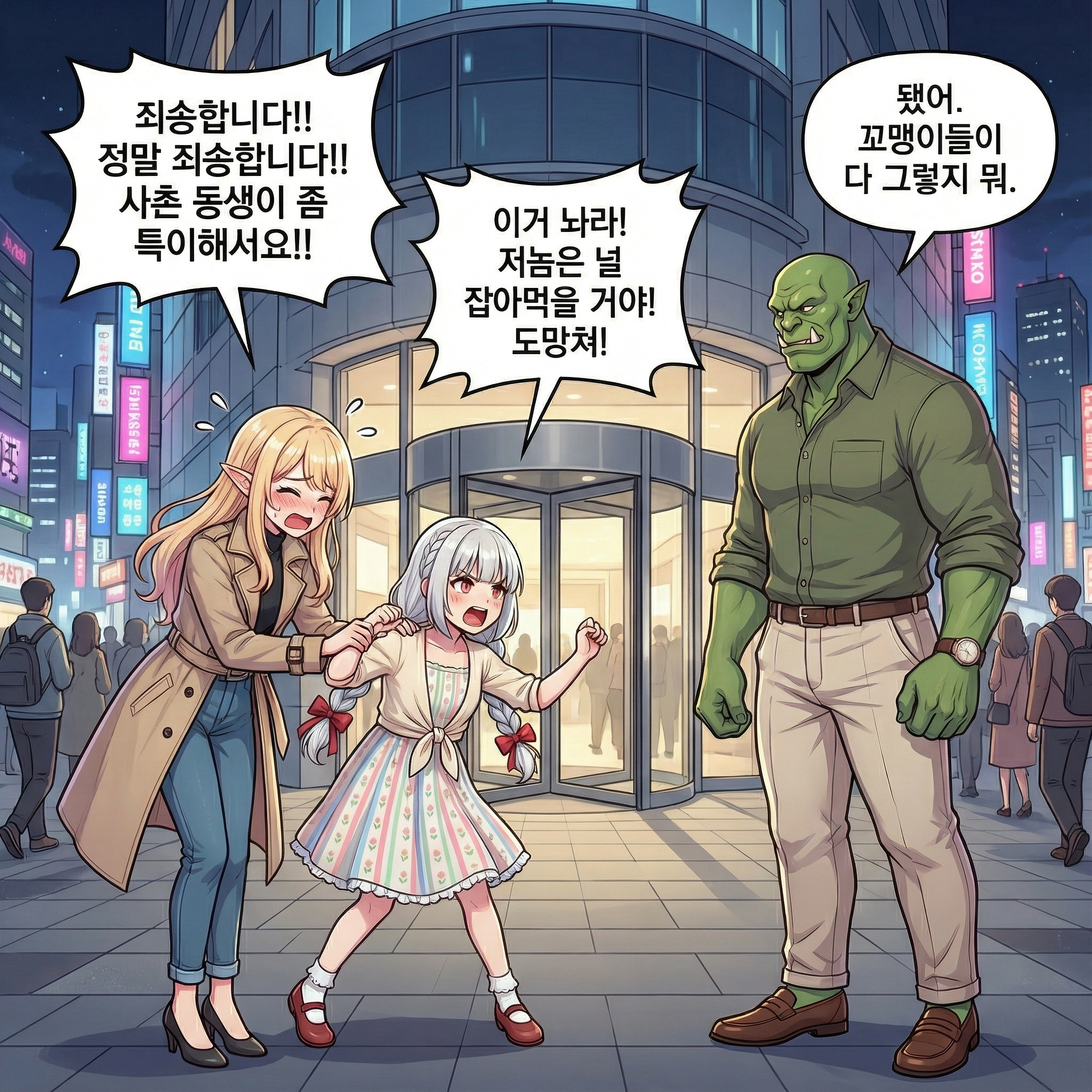 야근의 습격 (부제: 마카롱 깎는 오크) 006컷