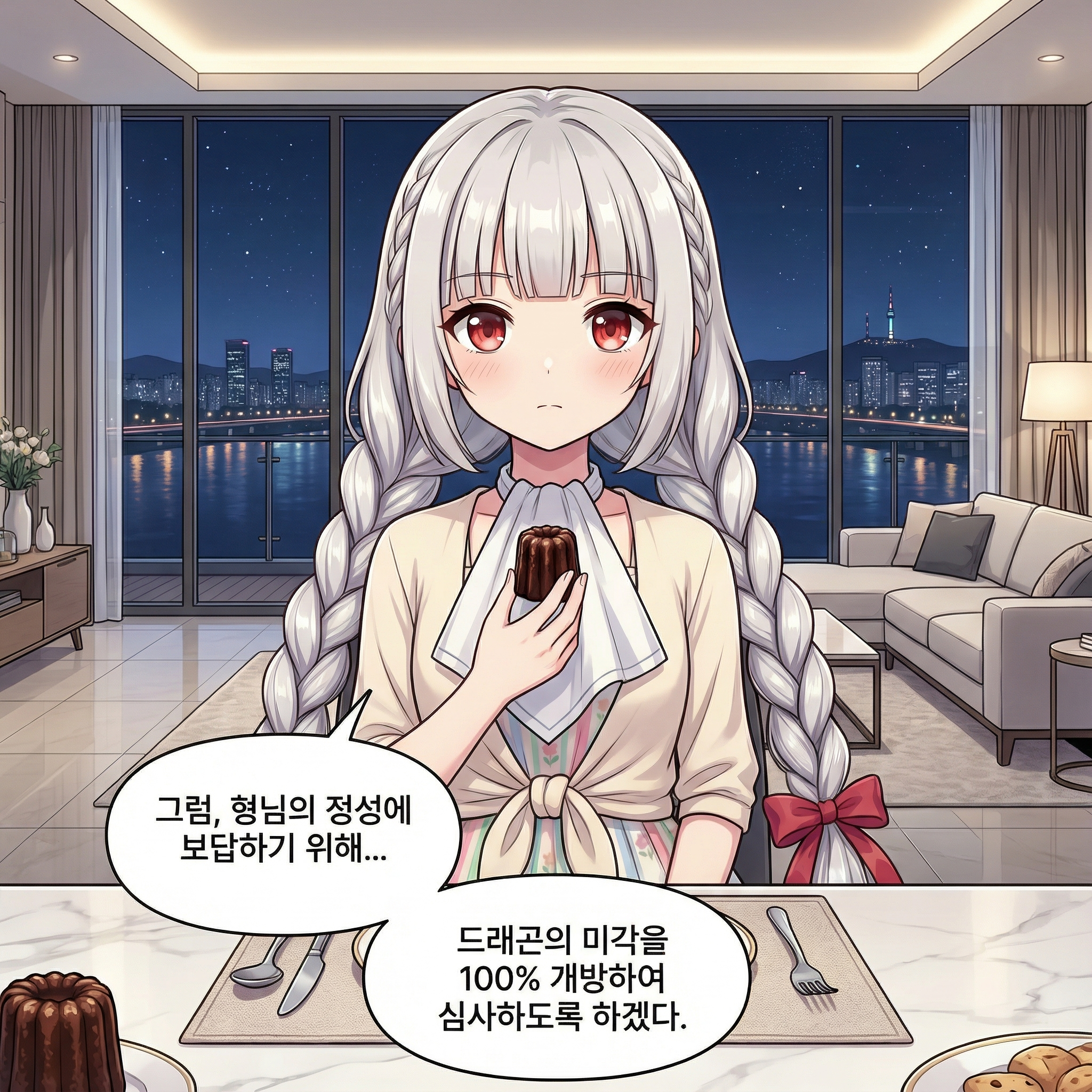달콤한 공물 (부제: 그록 형님의 조공) 004컷
