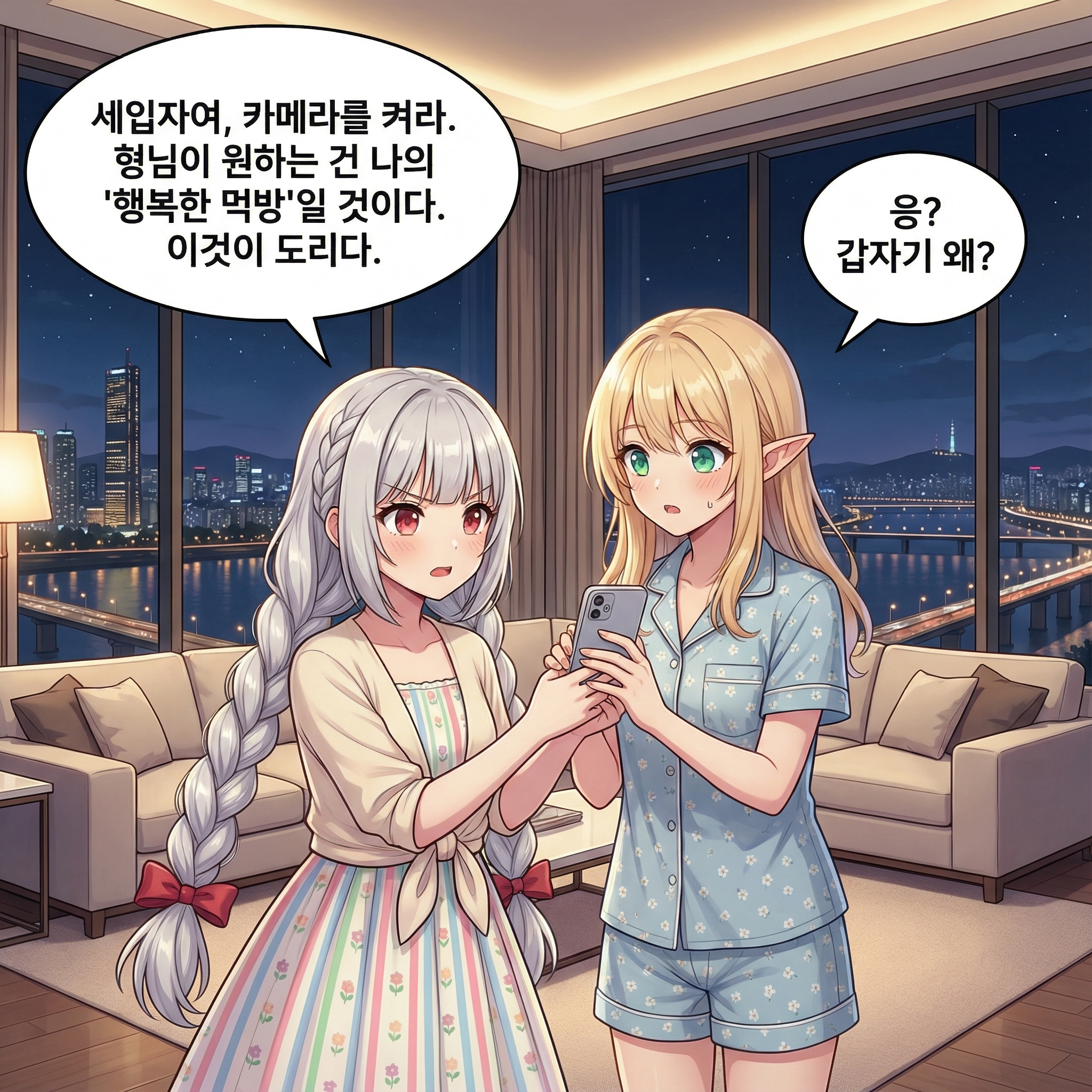 달콤한 공물 (부제: 그록 형님의 조공) 007컷