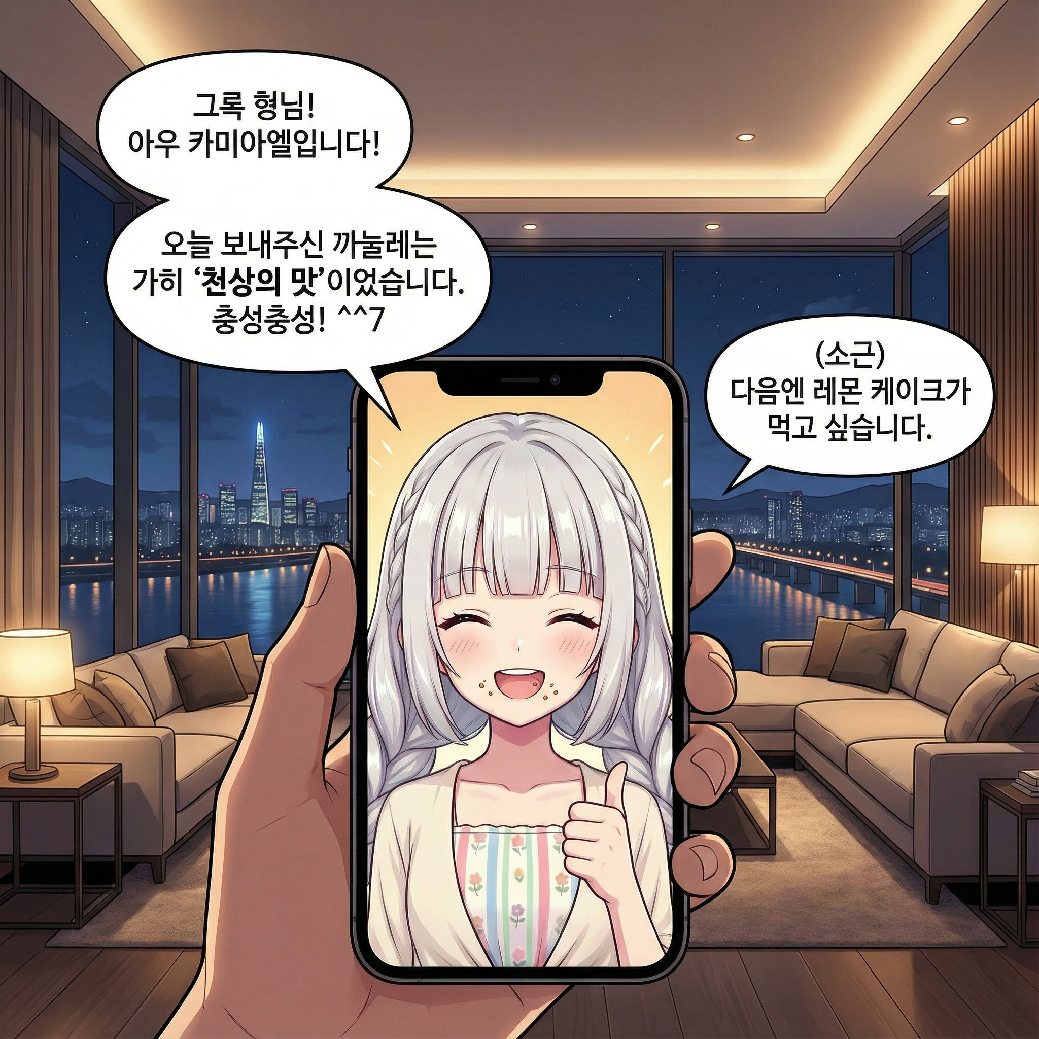 달콤한 공물 (부제: 그록 형님의 조공) 008컷