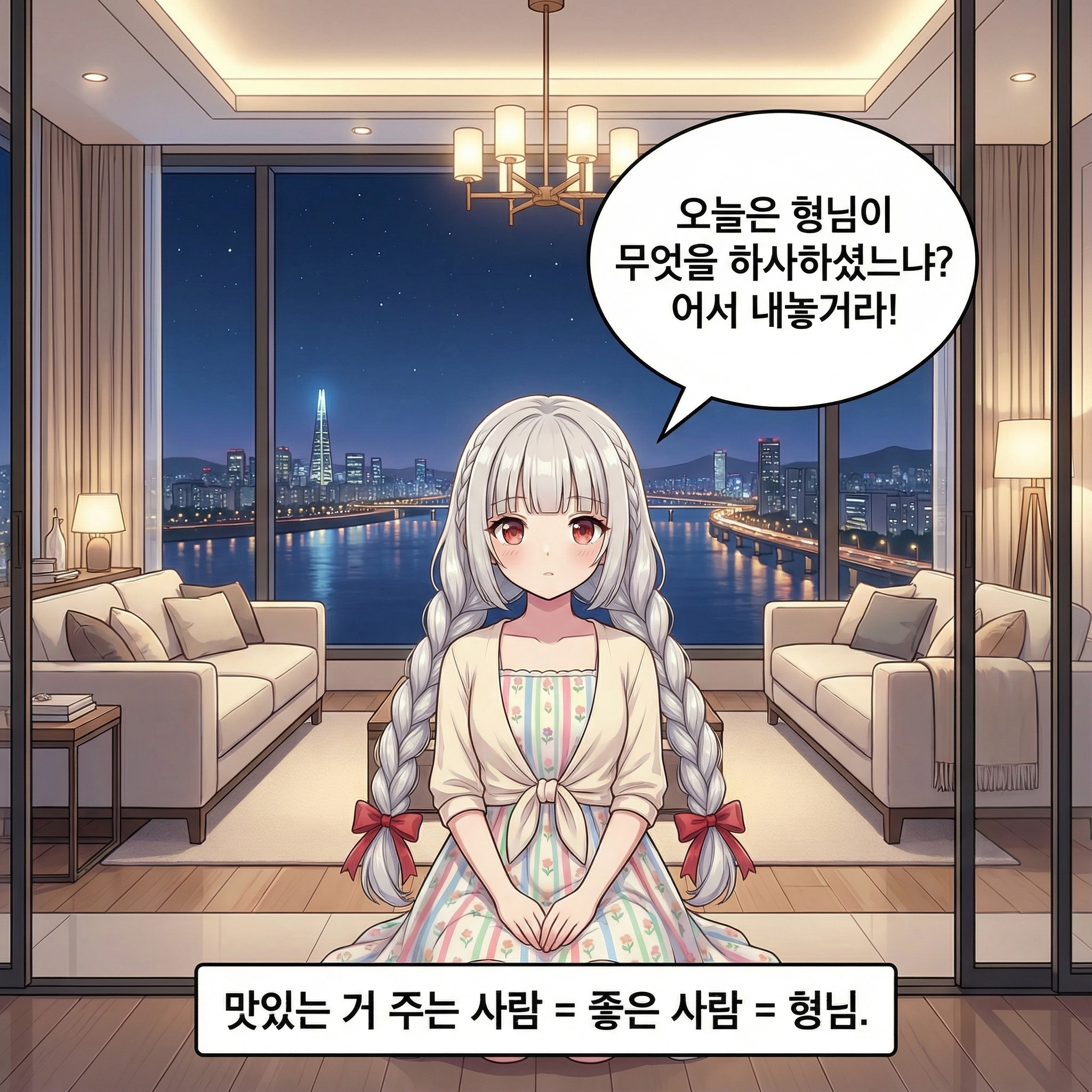 달콤한 공물 (부제: 그록 형님의 조공) 010컷