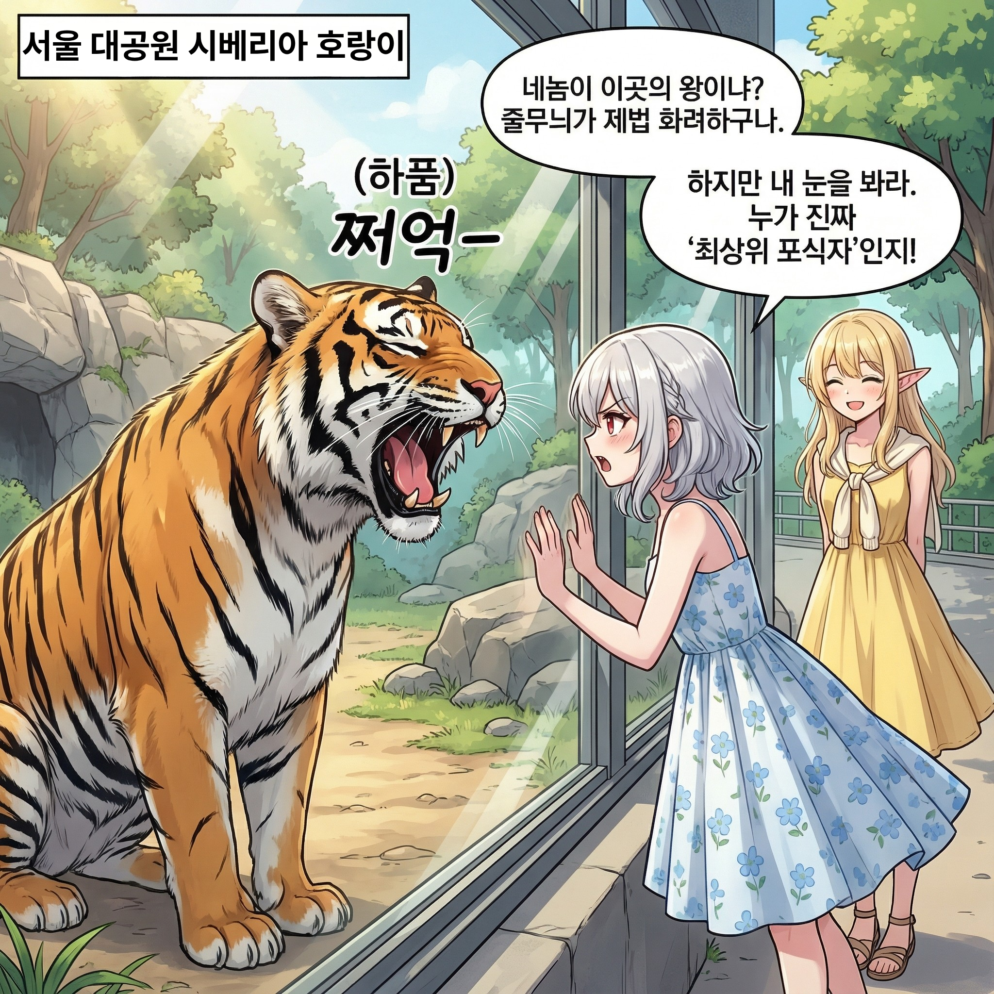 맹수 수용소 (부제: 동물의 지배자) 002컷