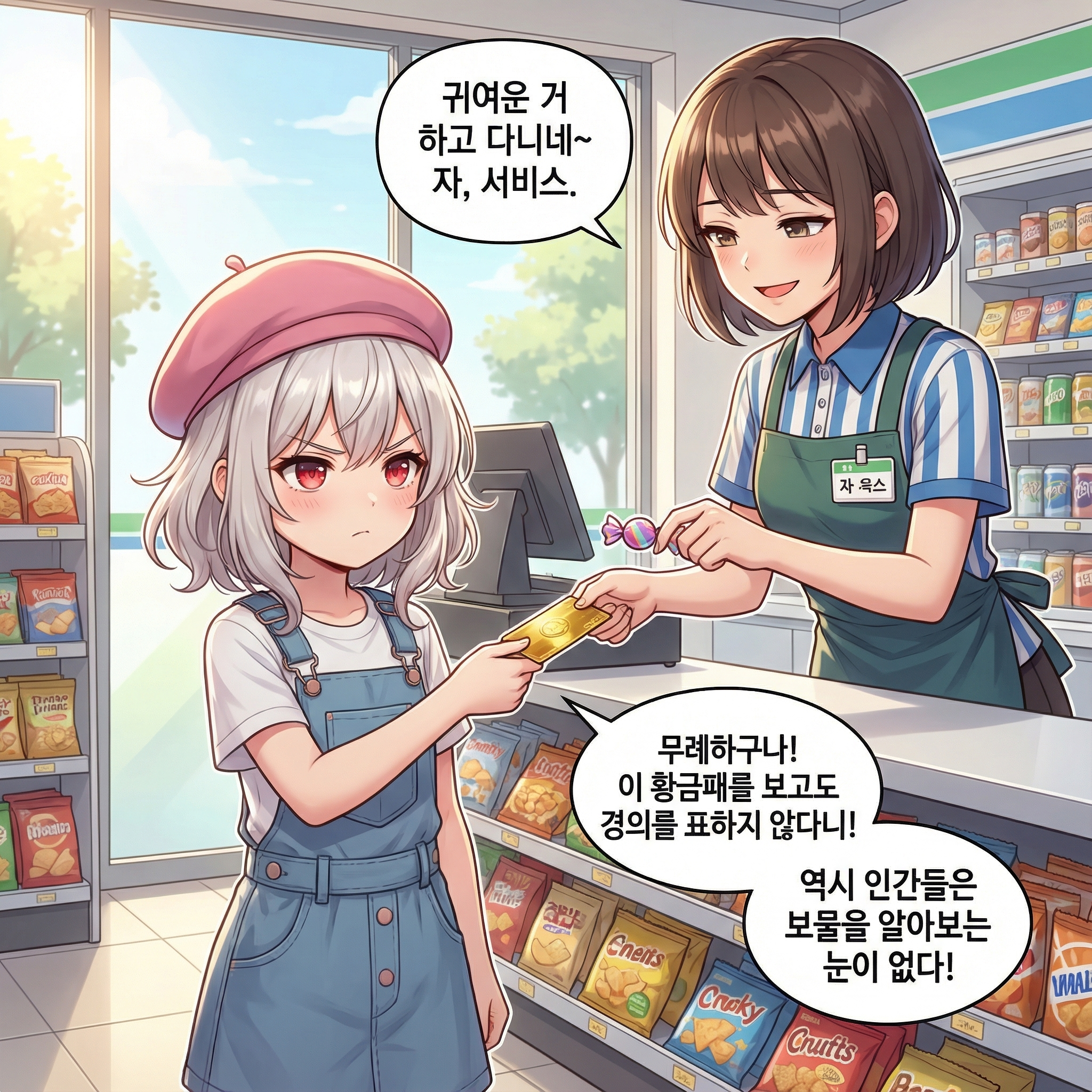 황금 신분증 (부제: 미아 방지 목걸이) 007컷