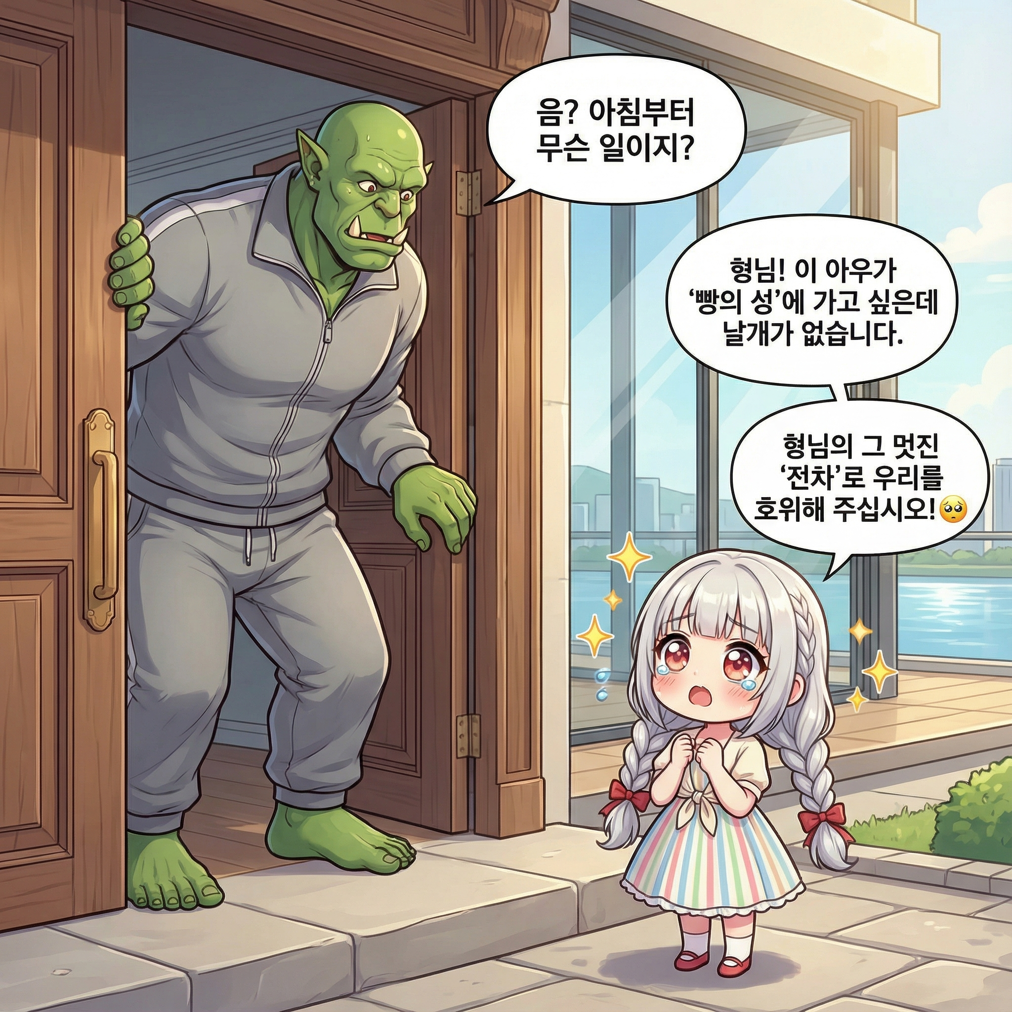 오크의 전차 (부제: 형님 찬스) 004컷
