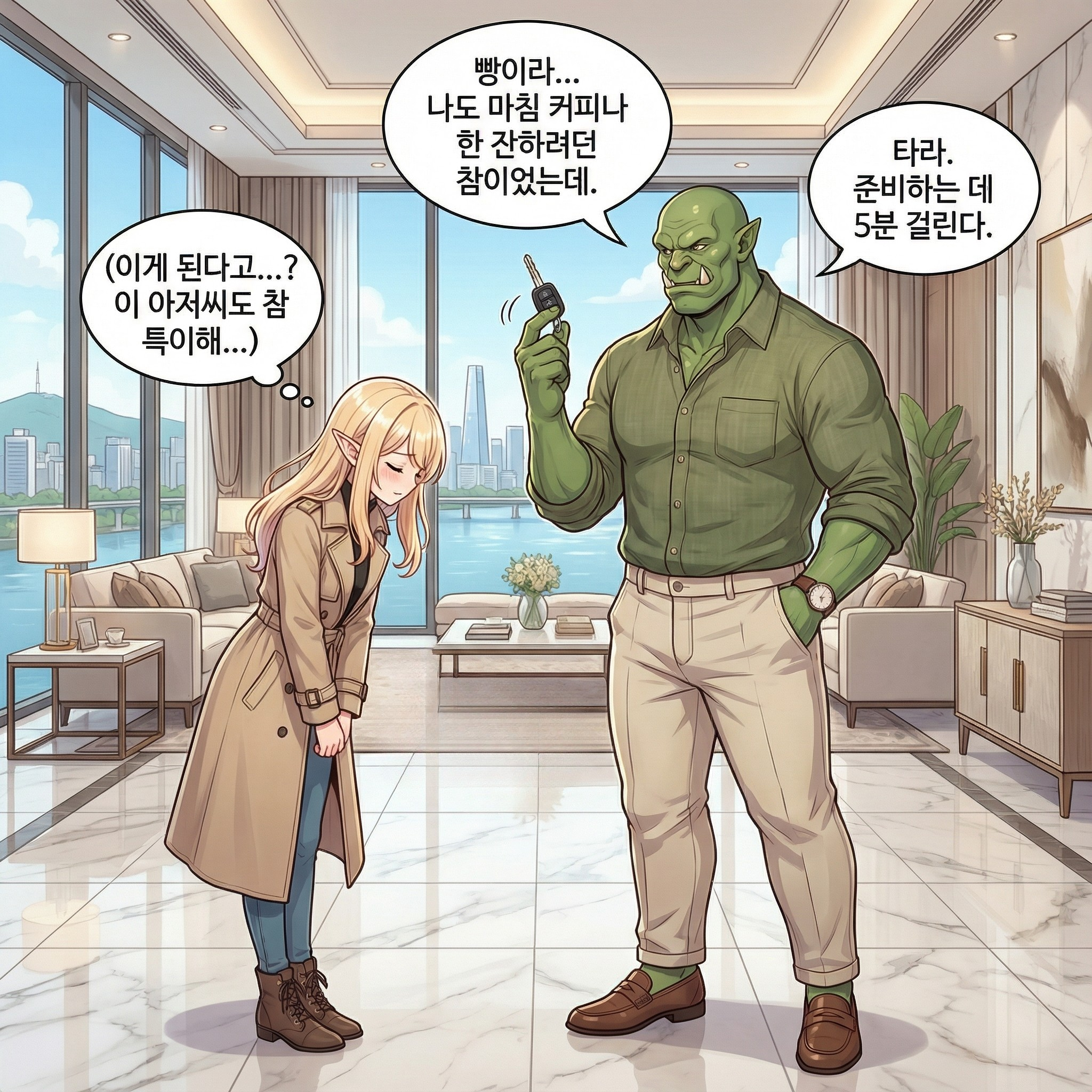 오크의 전차 (부제: 형님 찬스) 005컷