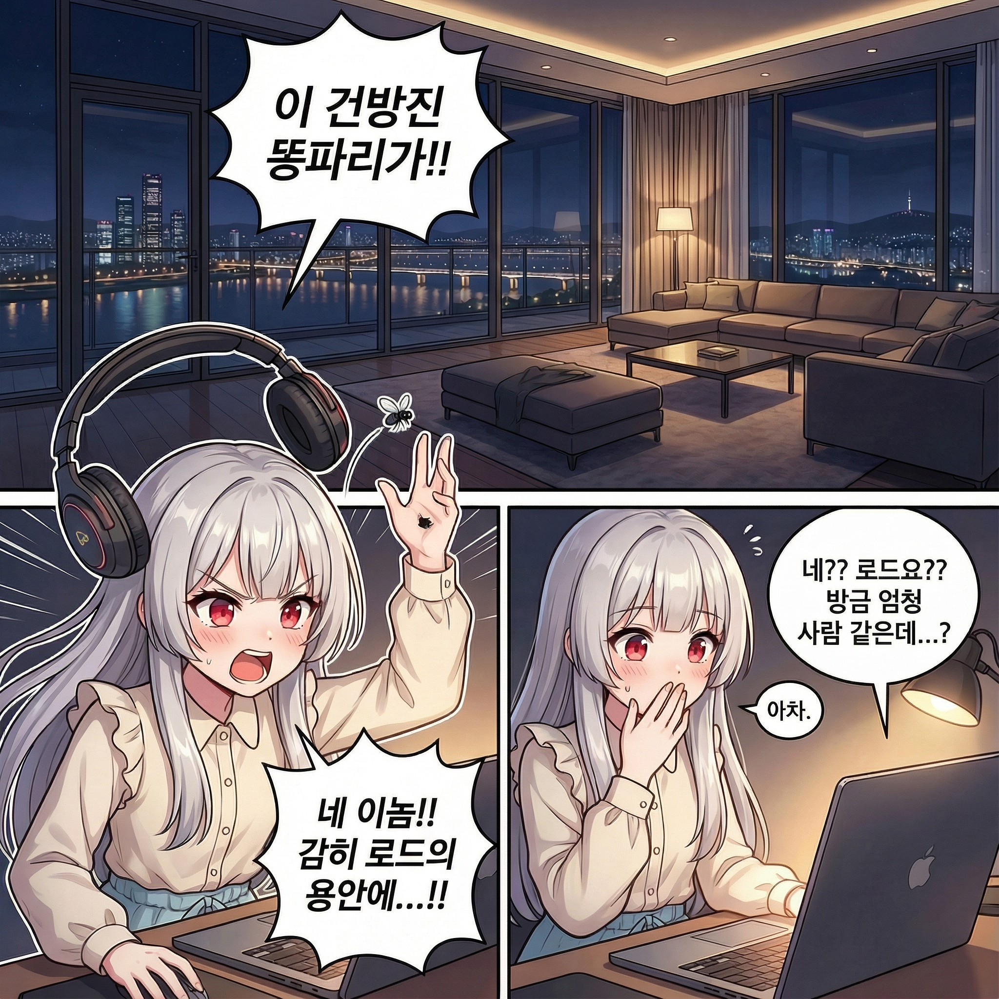 접속! AI 인터뷰 (부제: 발연기 드래곤) 007컷