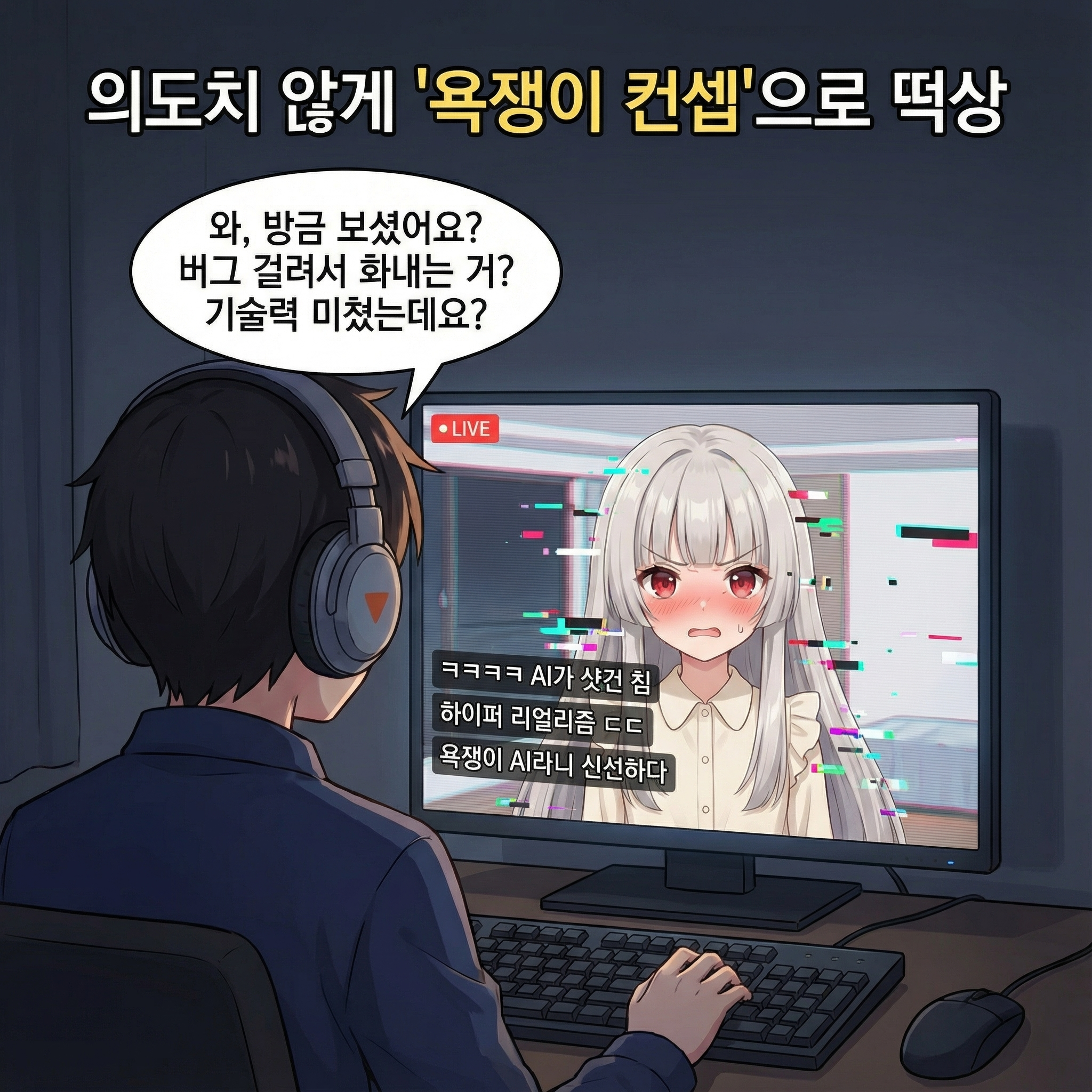 접속! AI 인터뷰 (부제: 발연기 드래곤) 010컷