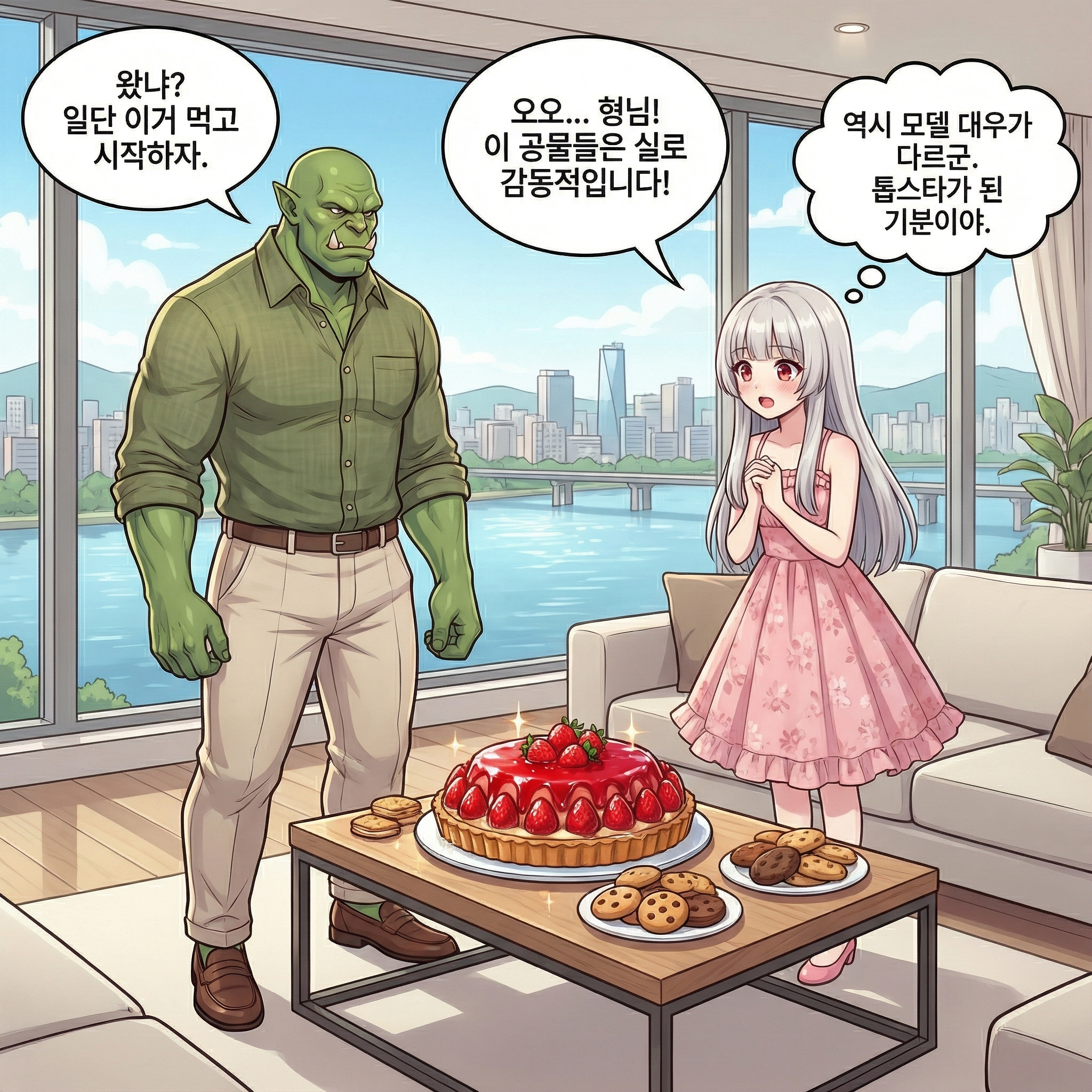 오크의 뮤즈 (부제: 부분 모델) 003컷
